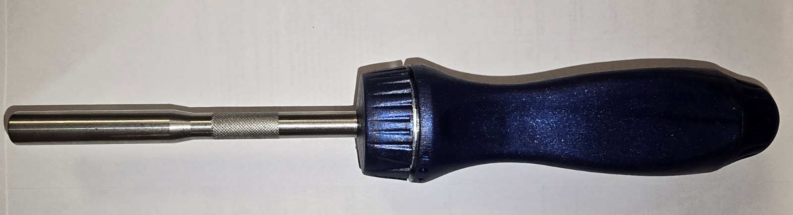 Snap-on Tools USA NEW POWER BLUE Ratcheting Screwdriver SSDMR4B BULK NO BITS/BOX