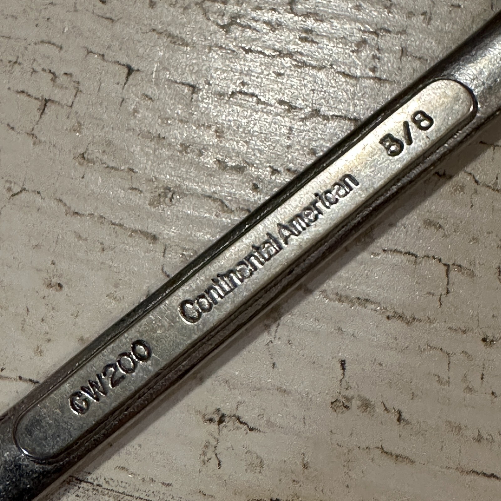 Continental American 3/8 Combination Wrench 12 Point CW200 Made in Japan 5″ Long