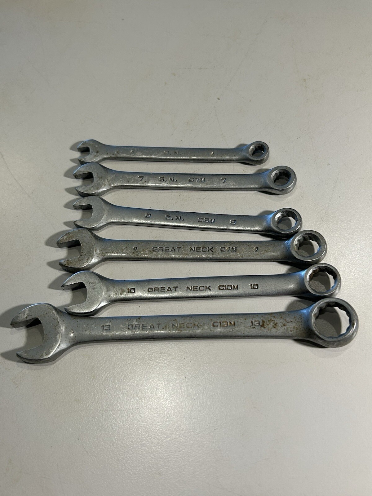 Great Neck Combo Wrench Lot Not Every Size See Photos And Description