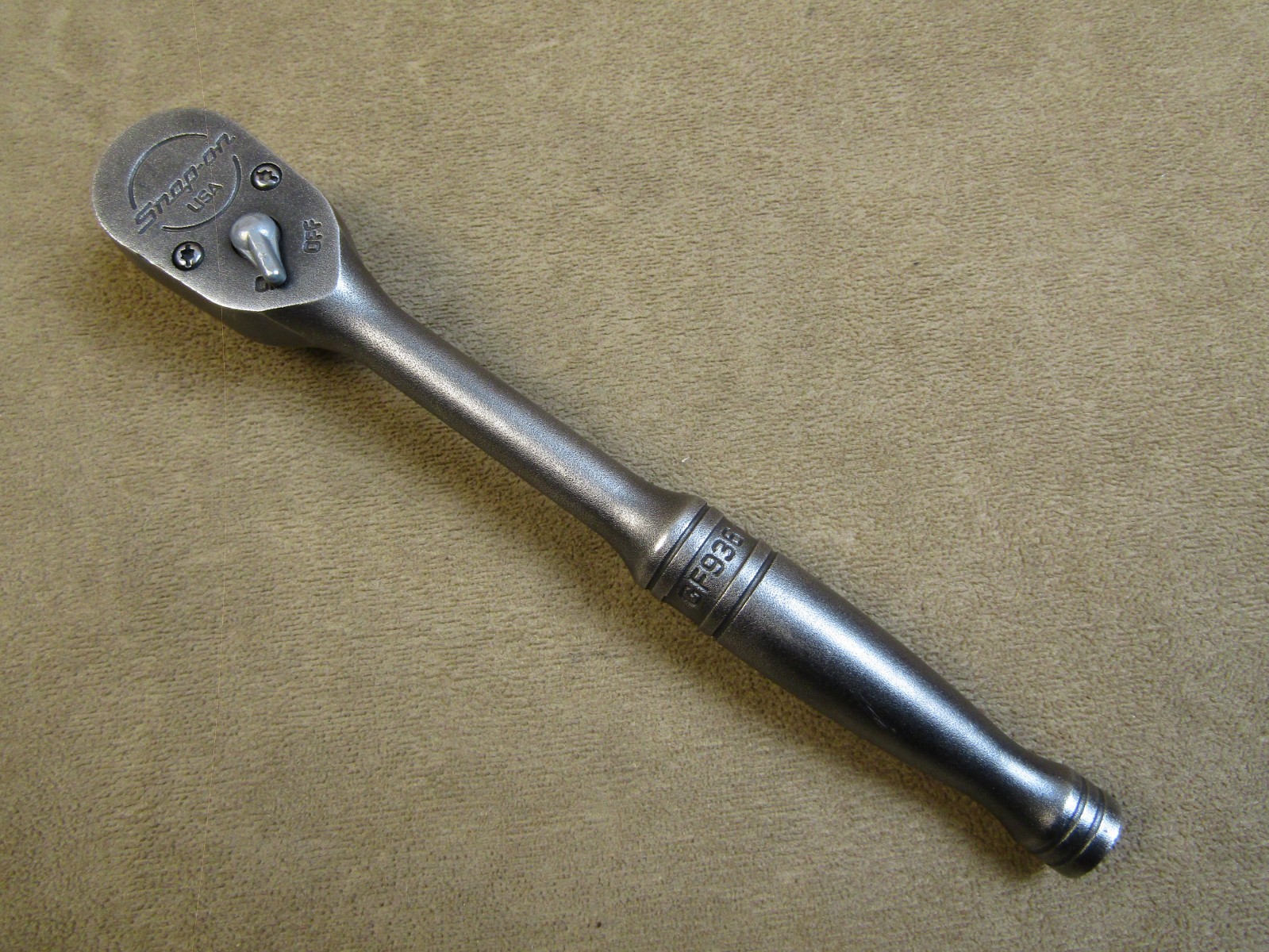 TIGHT! SNAP ON NO.GF936 3/8″ DRIVE GENERAL PURPOSE INDUSTRIAL FINISH RATCHET