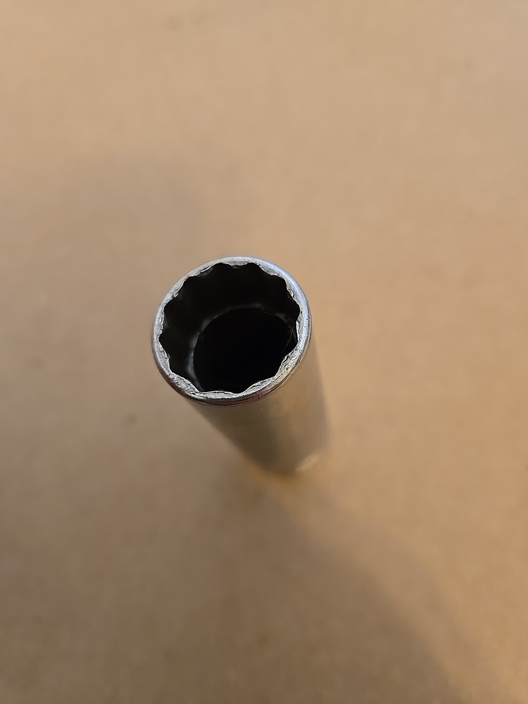 Snap On 3/8″ Drive 5/8″ 12PT SAE Deep Chrome Socket SF201