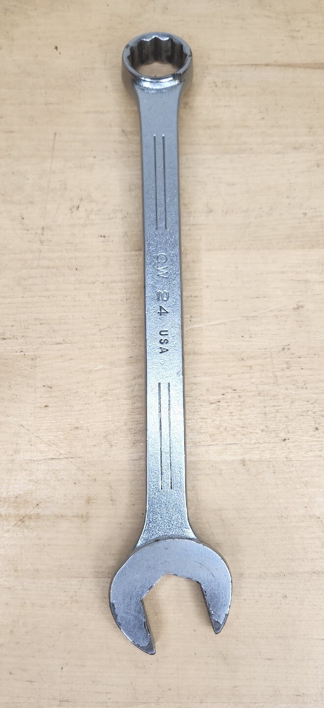 Vintage MAC Tools 3/4″ Standard Handle 12 Pt Combination Wrench CW24 Ships Free