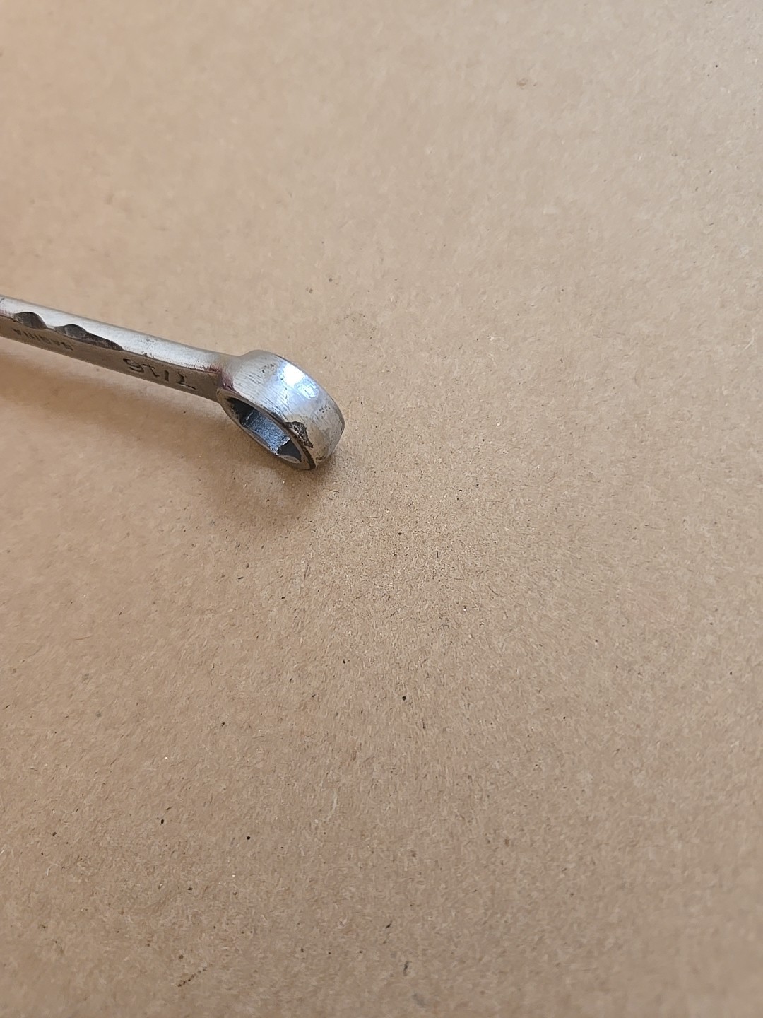 Mac Tools 7/16″ 6PT SAE Short Chrome Combination Wrench USA CH14
