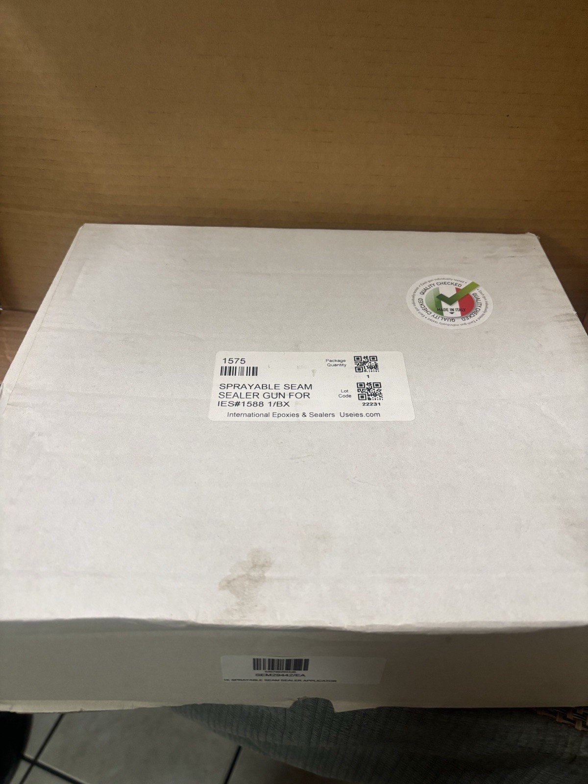 Sprayable 1K Seam Sealer Applicator Gun, OEM Patterns, IES 1575 New