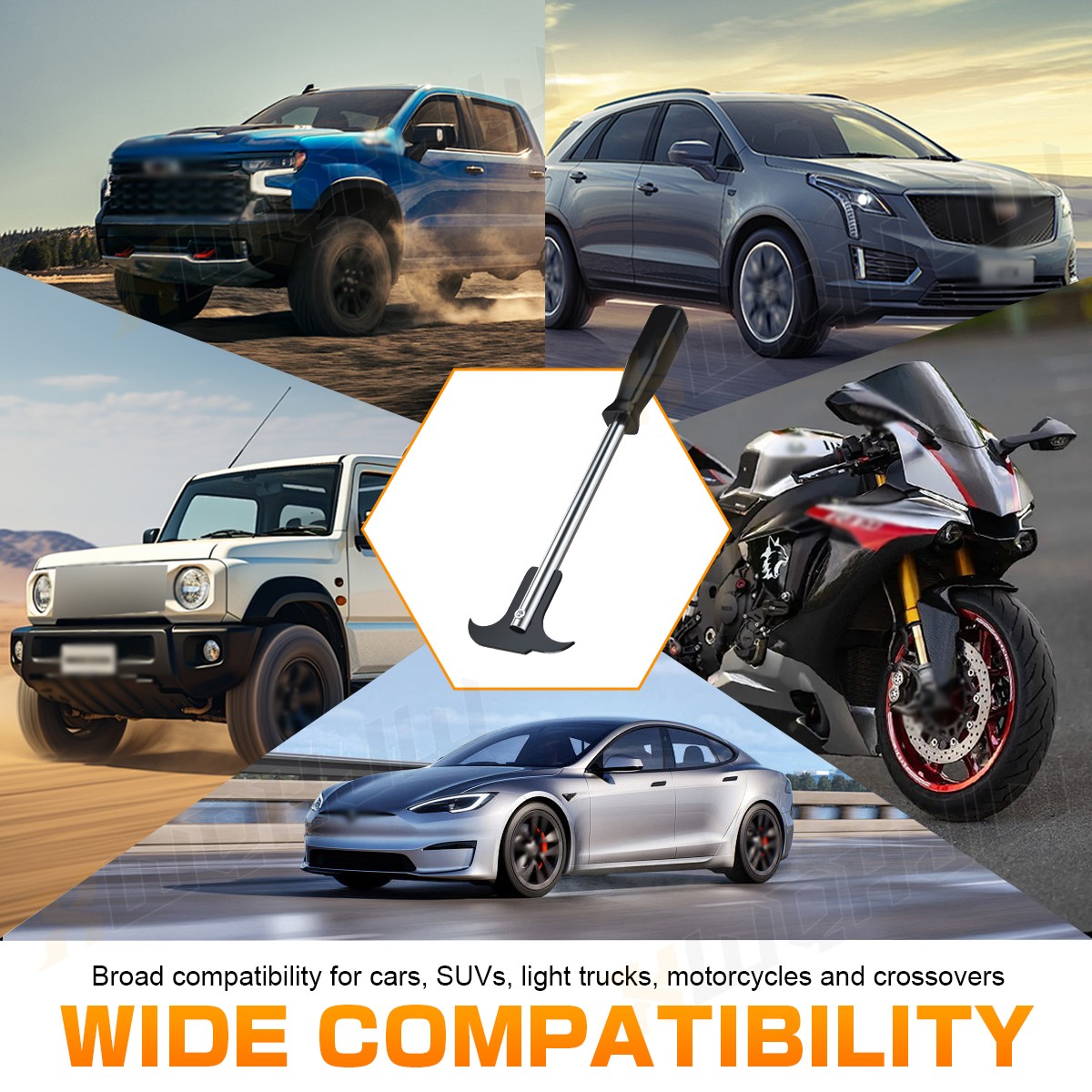 Professional Axle Seal Puller Car Tool For Most Vehicles 56750 Seal Puller Tool*