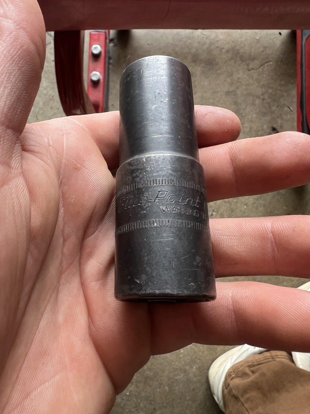 Blue-Point / Snap-on LSR1250 Thin Wall Lug Nut Flip Socket 19mm & 21mm 1/2