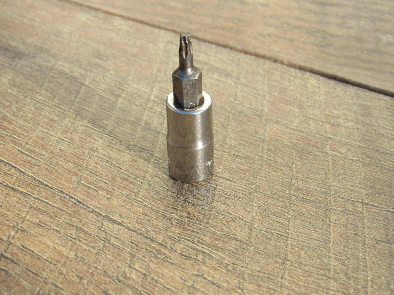 SNAP ON TTX10E T-10 1/4″ DRIVE CHROME NEW LOGO TORX BIT DRIVER SOCKET T10 T 10