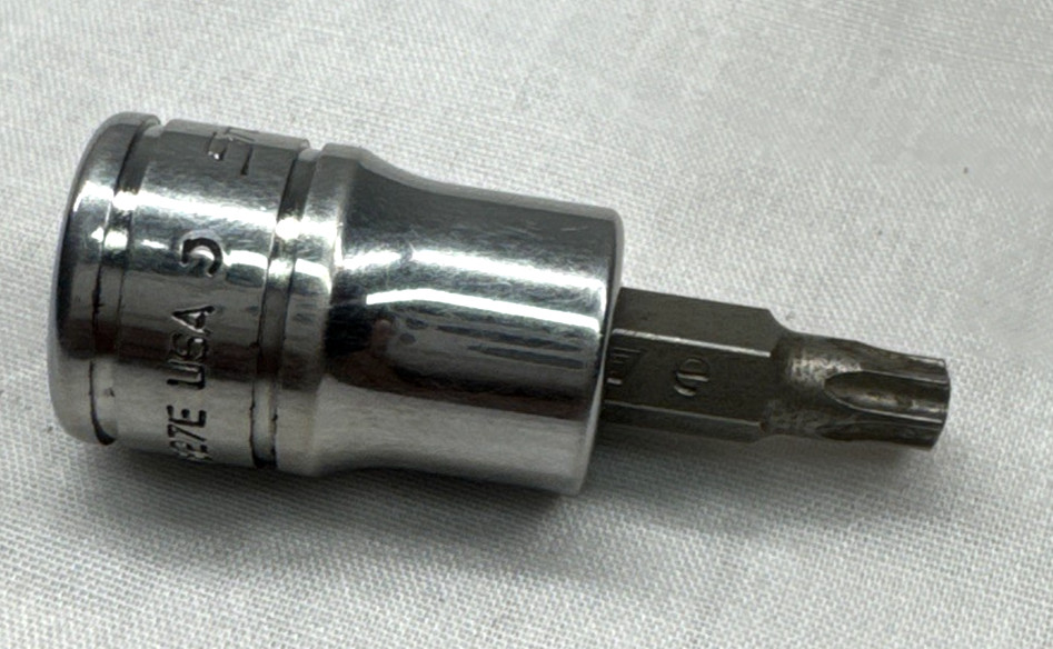 Snap-on tools 3/8″ drive T27W Torx Bit Socket FTXB27E USA .