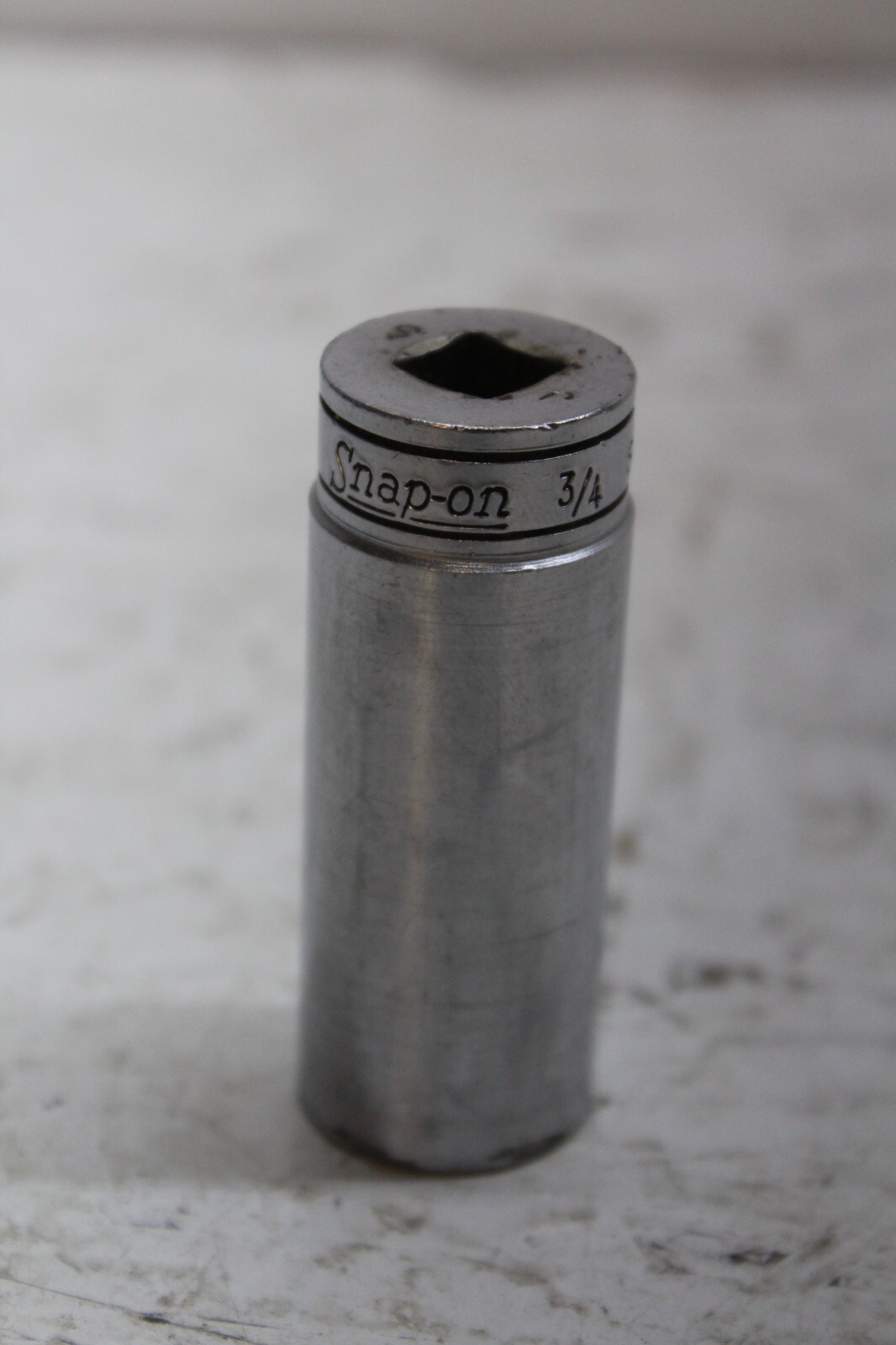 1957 Vintage Snap On SF241 3/4” Deep Socket 3/8” Drive 12 Point USA