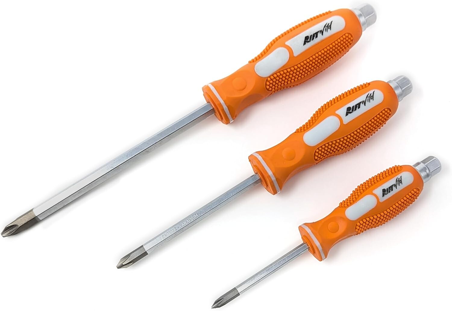 TRUE JIS Metric Screwdriver Set Solid Tang Screw Driver Drivers #1-2-3 0059-006