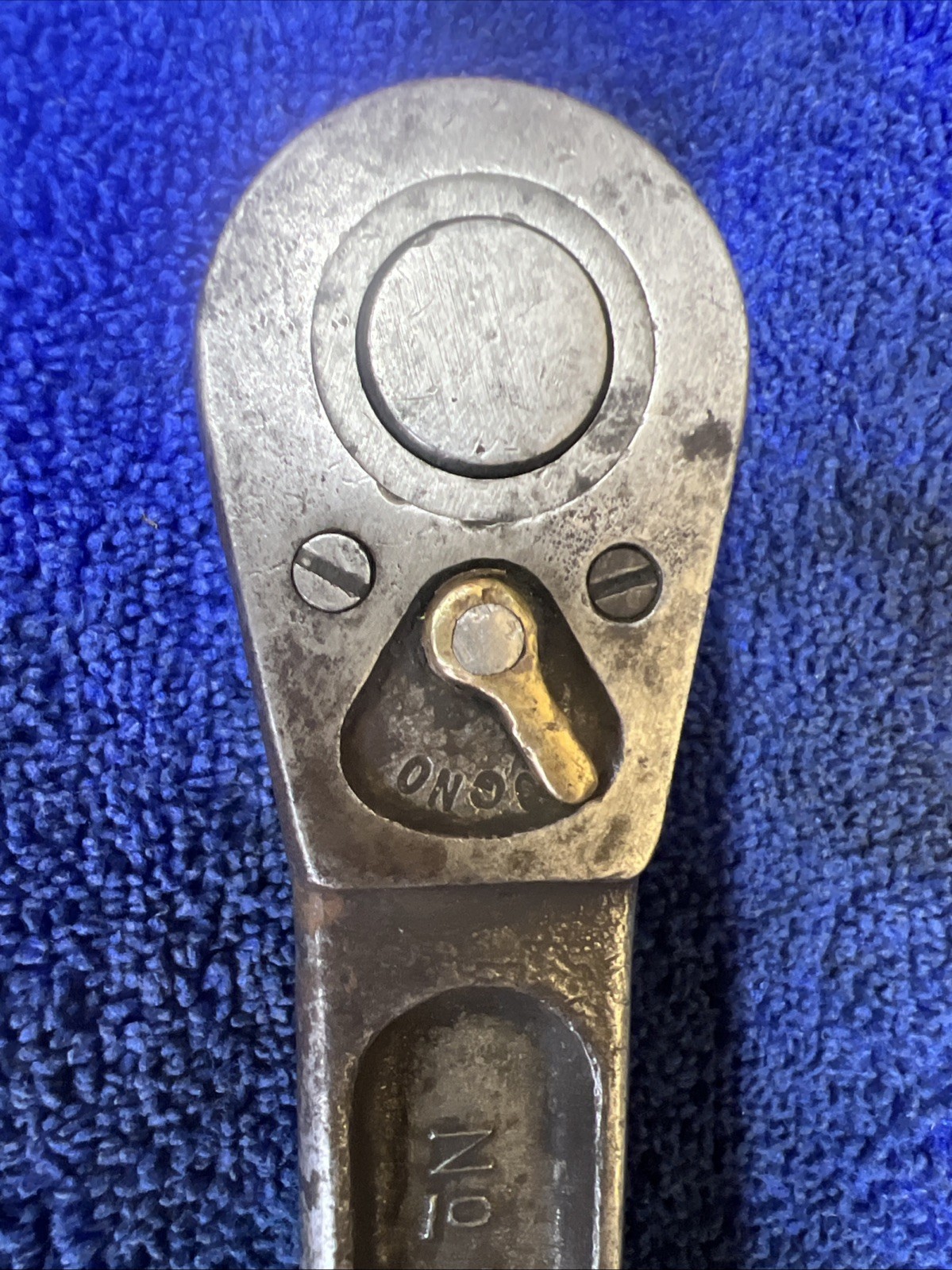SNAP-ON RARE US GOV’T 1945 G RATCHET NO. 71 N 1/2″ DRIVE SNAP ON