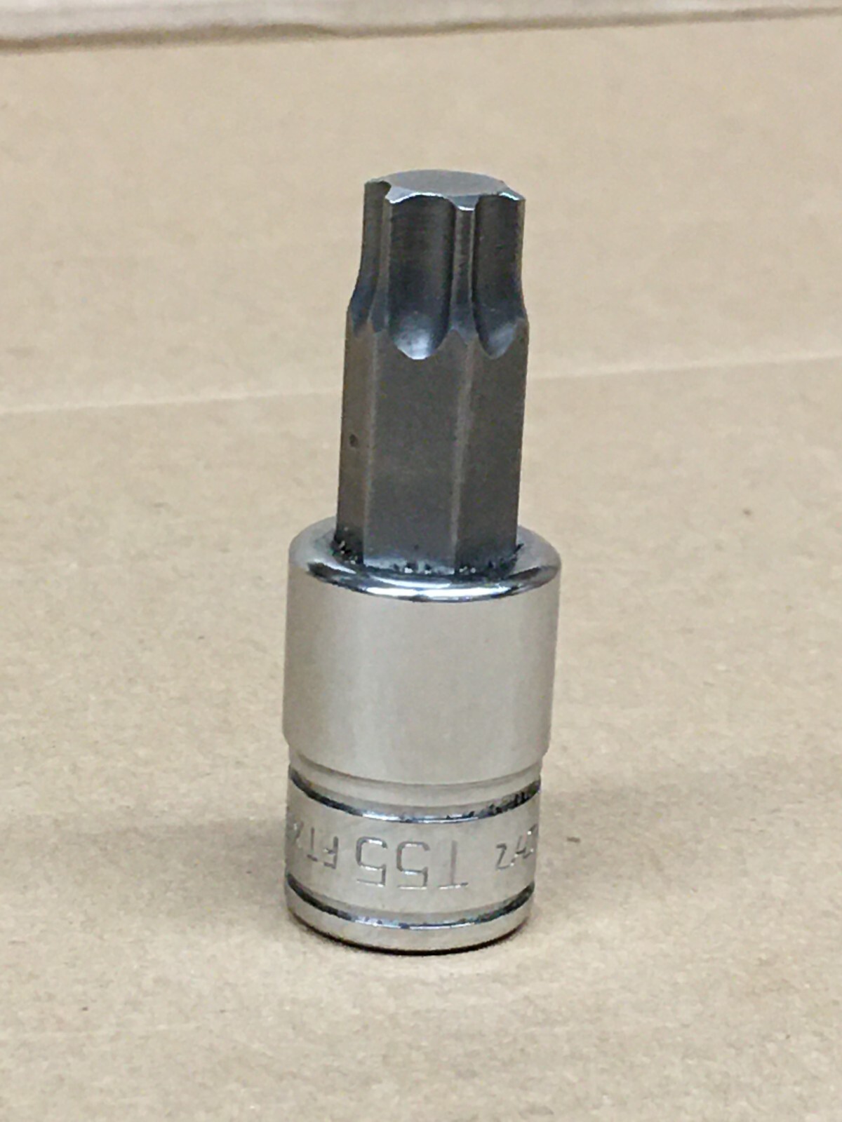 NEW – Snap-On T55 Torx Chrome Socket – 3/8″ Drive – FTX55E