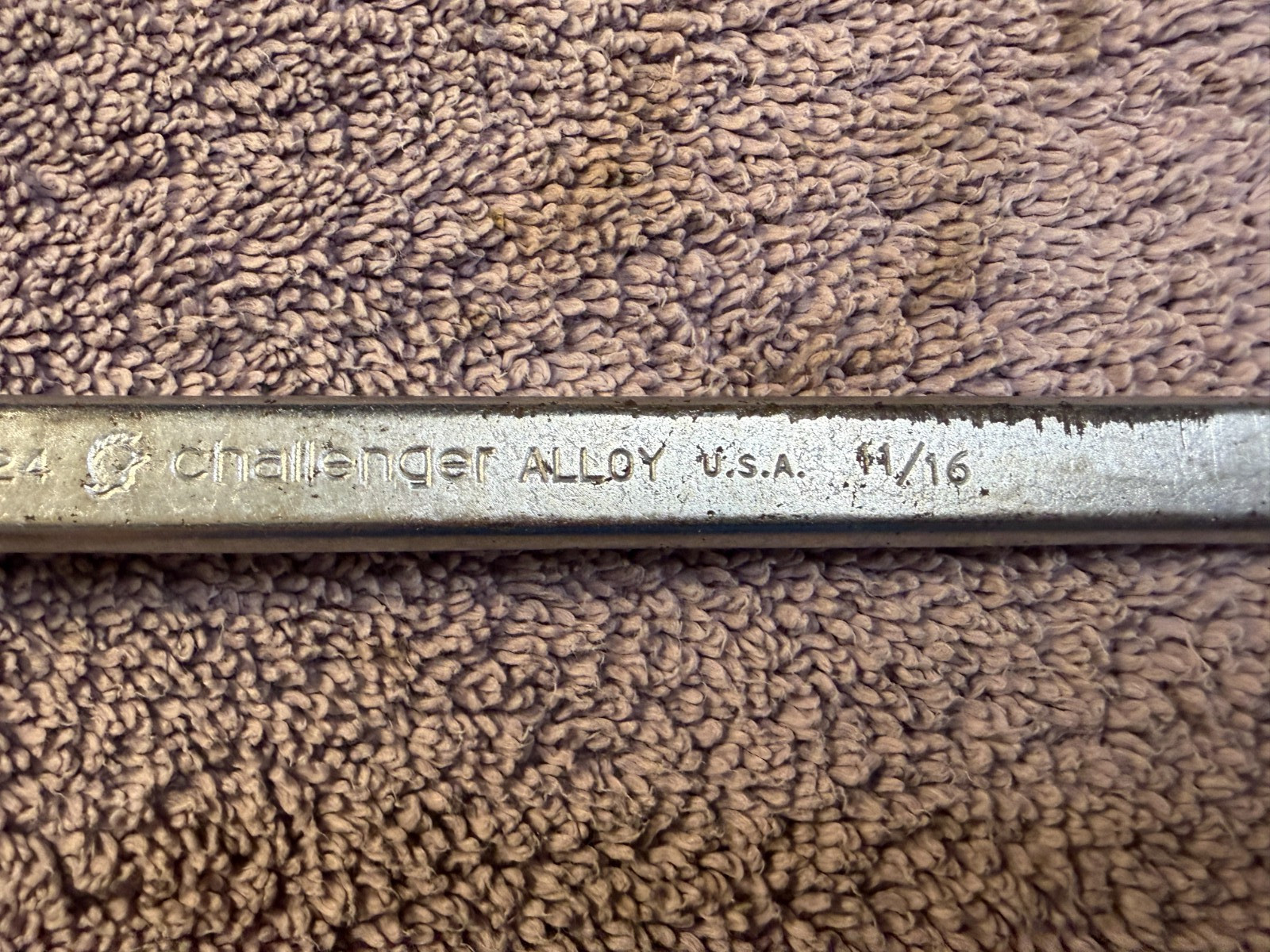 Challenger Wrench 3/4 x 11/16, MODEL 6424 double box wrench , USA