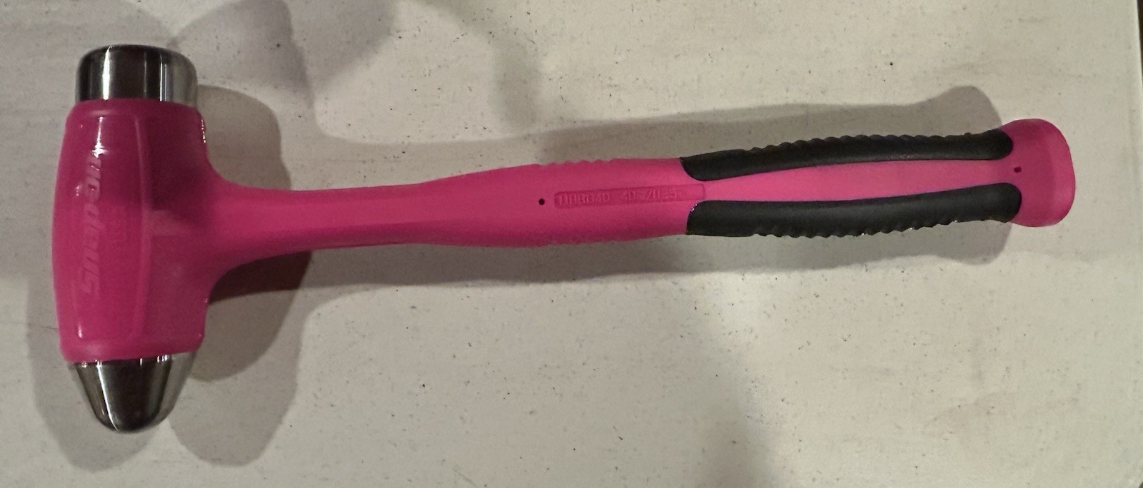 NEW RARE PINK Snap On Tools HBBD40P 40oz Dead Blow Ball Peen Hammer USA
