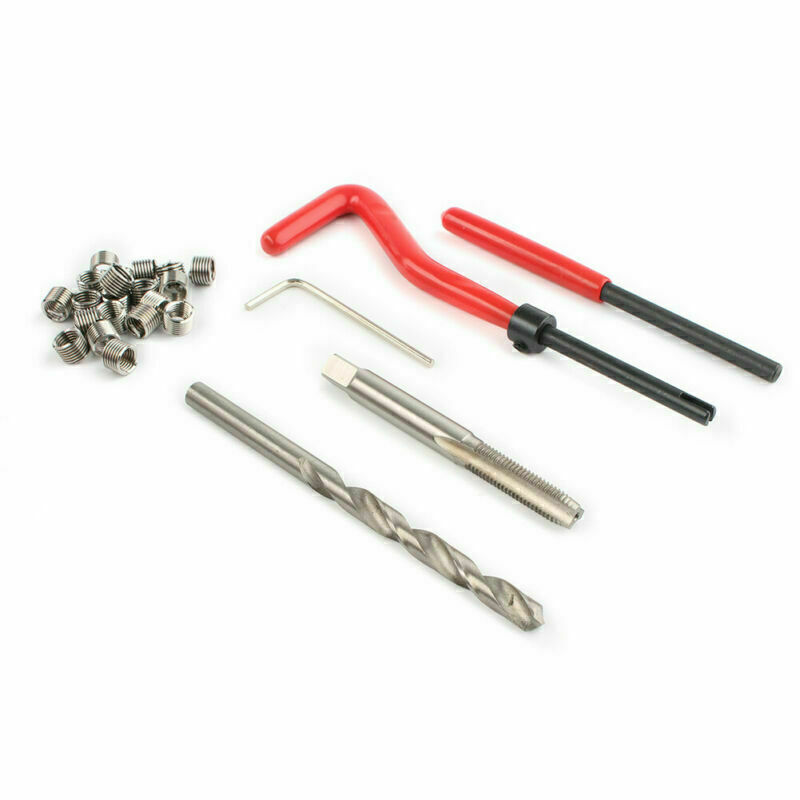 Metric Thread Repair Tool Insert Kit M5 M6 M8 M10 M12 M14 Car Pro Coil w/ Box US