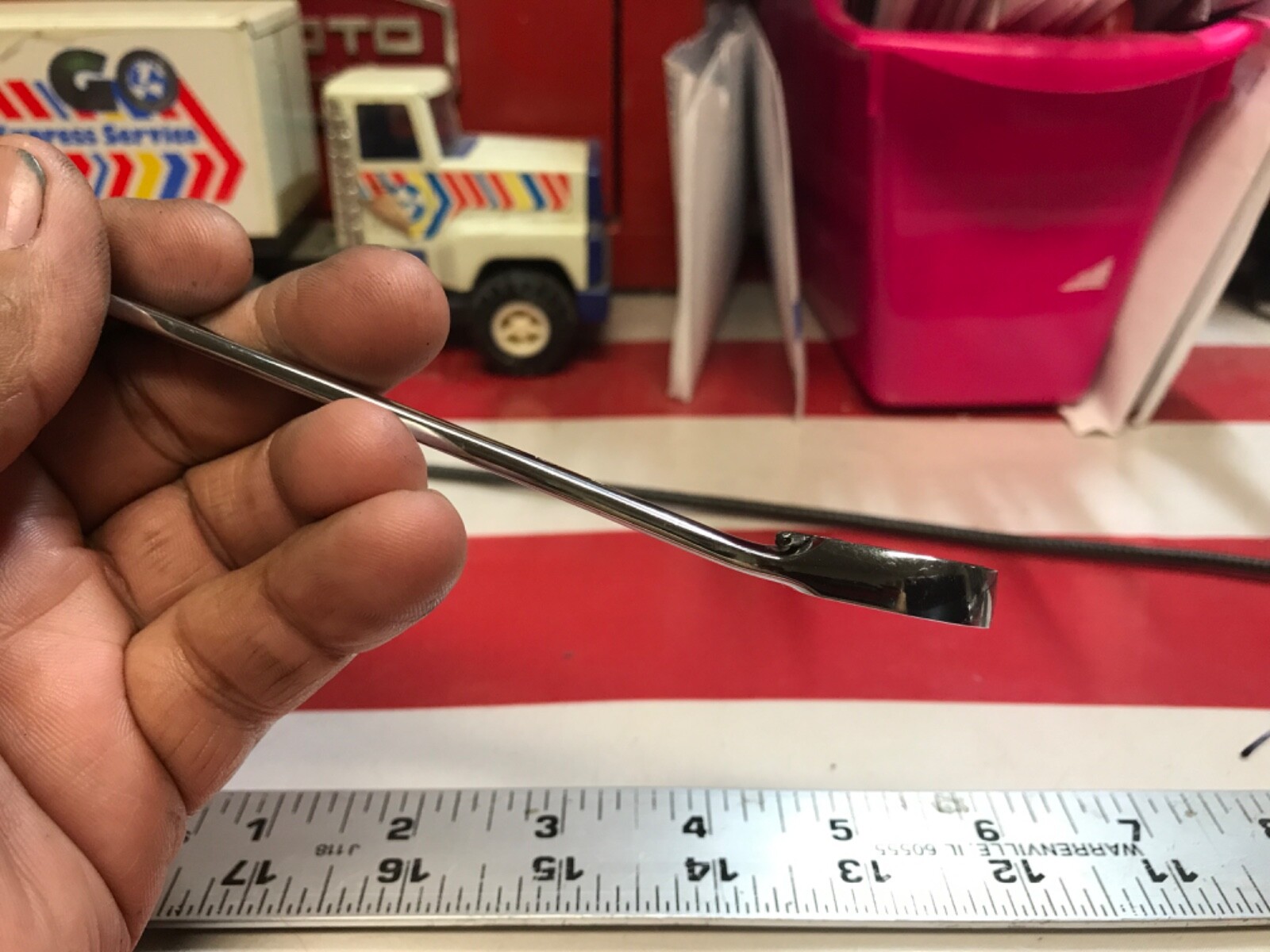 Icon tools wrench ratcheting 3/8” WRS38 7-1/2” long CCC