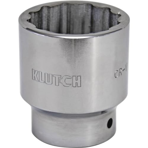 Klutch Socket, SAE, 1 7/16in., 3/4in.-Drive, 12-Pt.