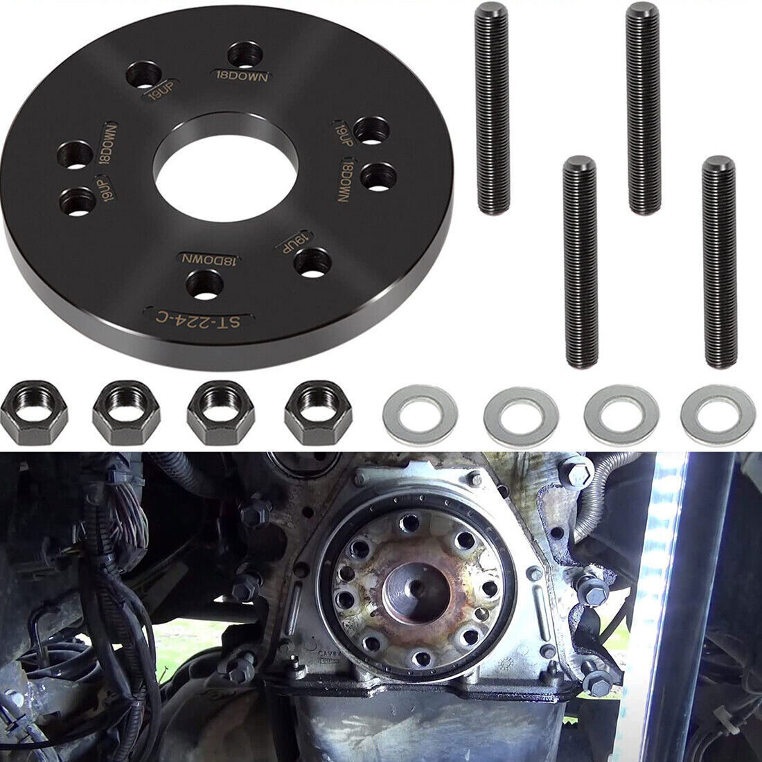 Rear Crankshaft Seal & Wear Sleeve Installer for Cummins 3.9L,5.9L,6.7L,ISC 8.3L