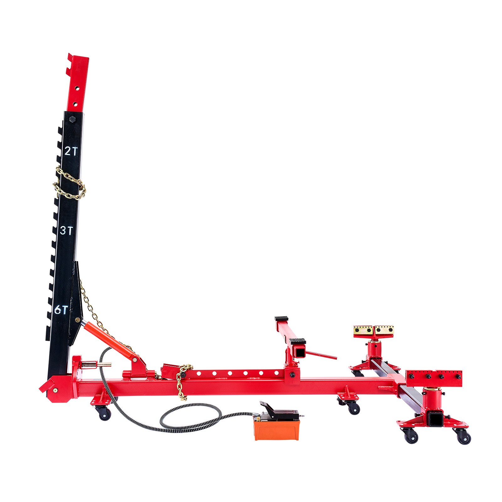 Auto Body Frame Puller Straightener 6T Car Frame Machine 3T Airbag Jack