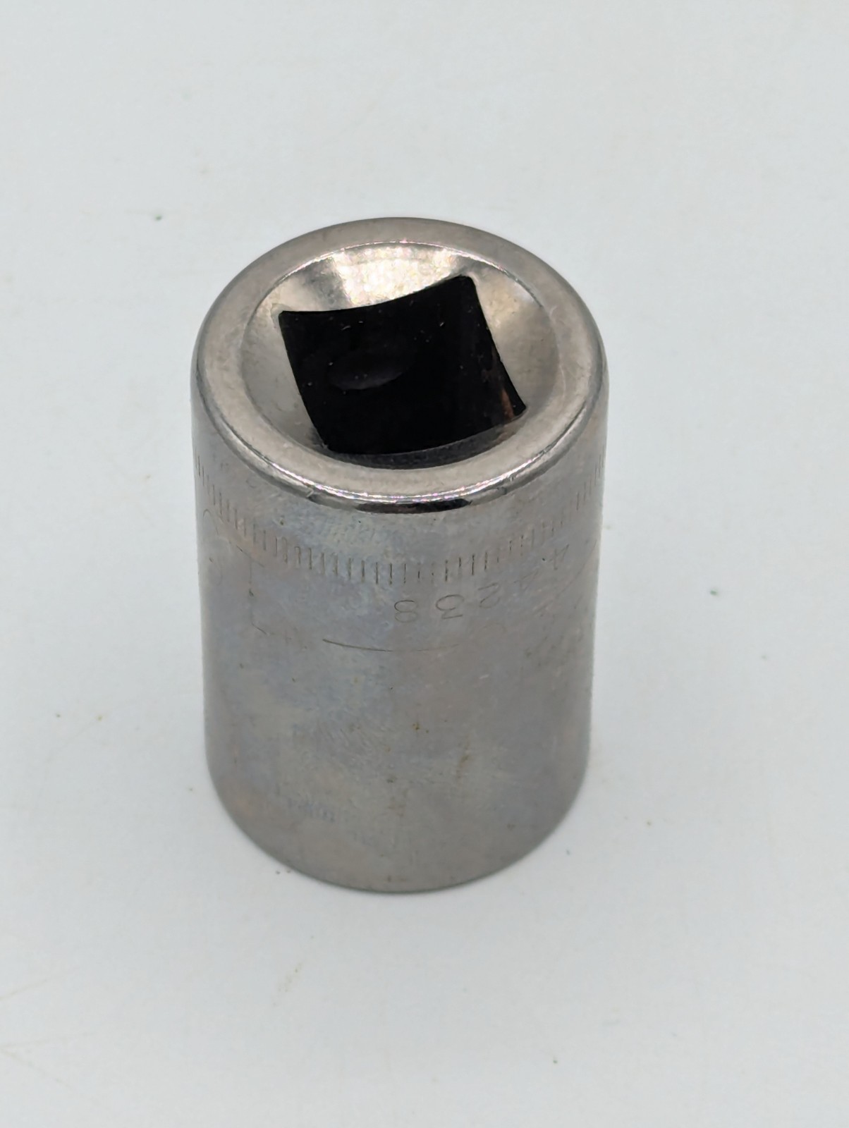 Vintage Craftsman 1/2″ Drive 19mm 12pt Standard Socket G44238 USA Free Shipping