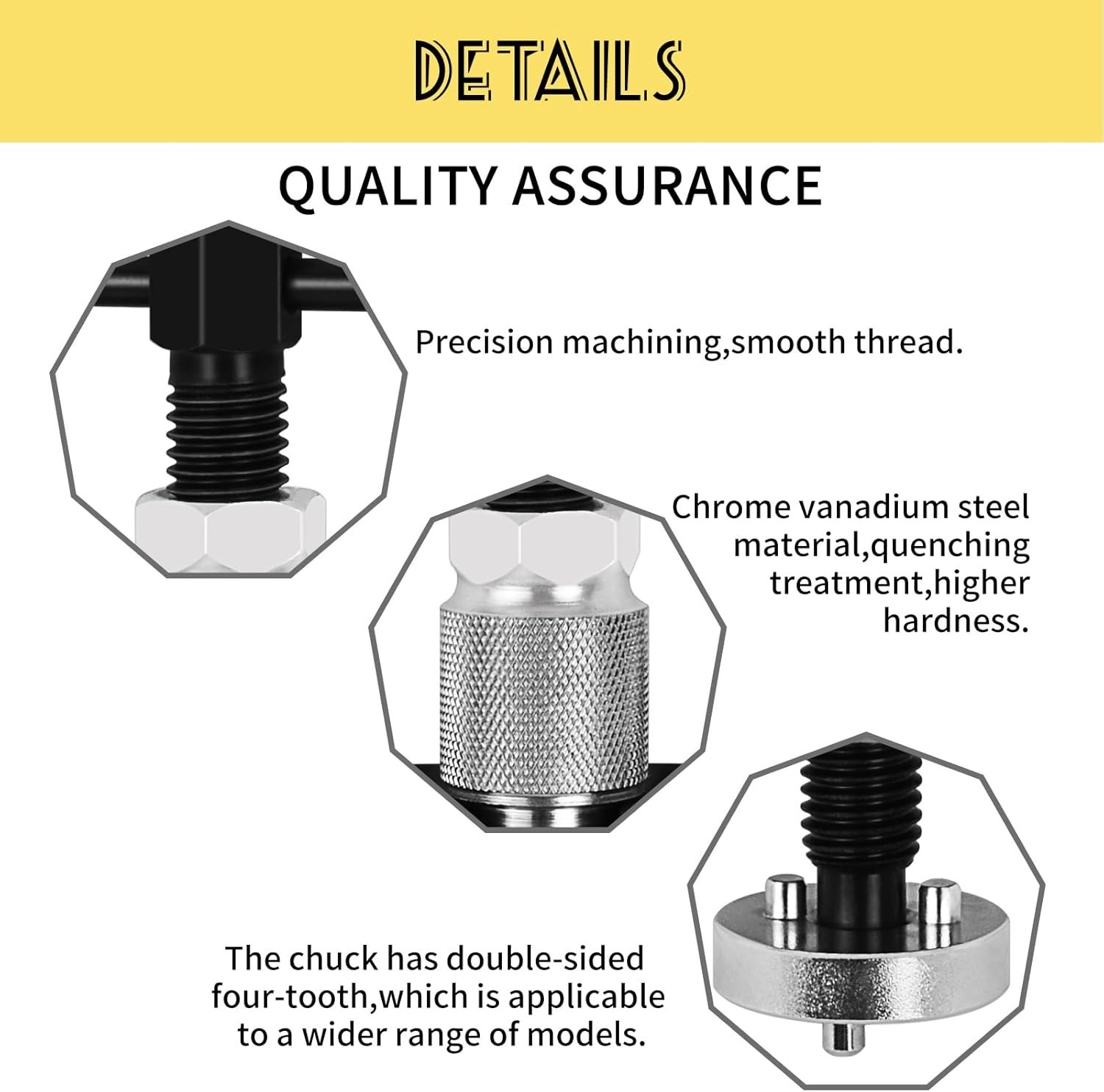 Disc Brake Piston Tool Universal Rear Pad Reset Efficient Durable Auto Service