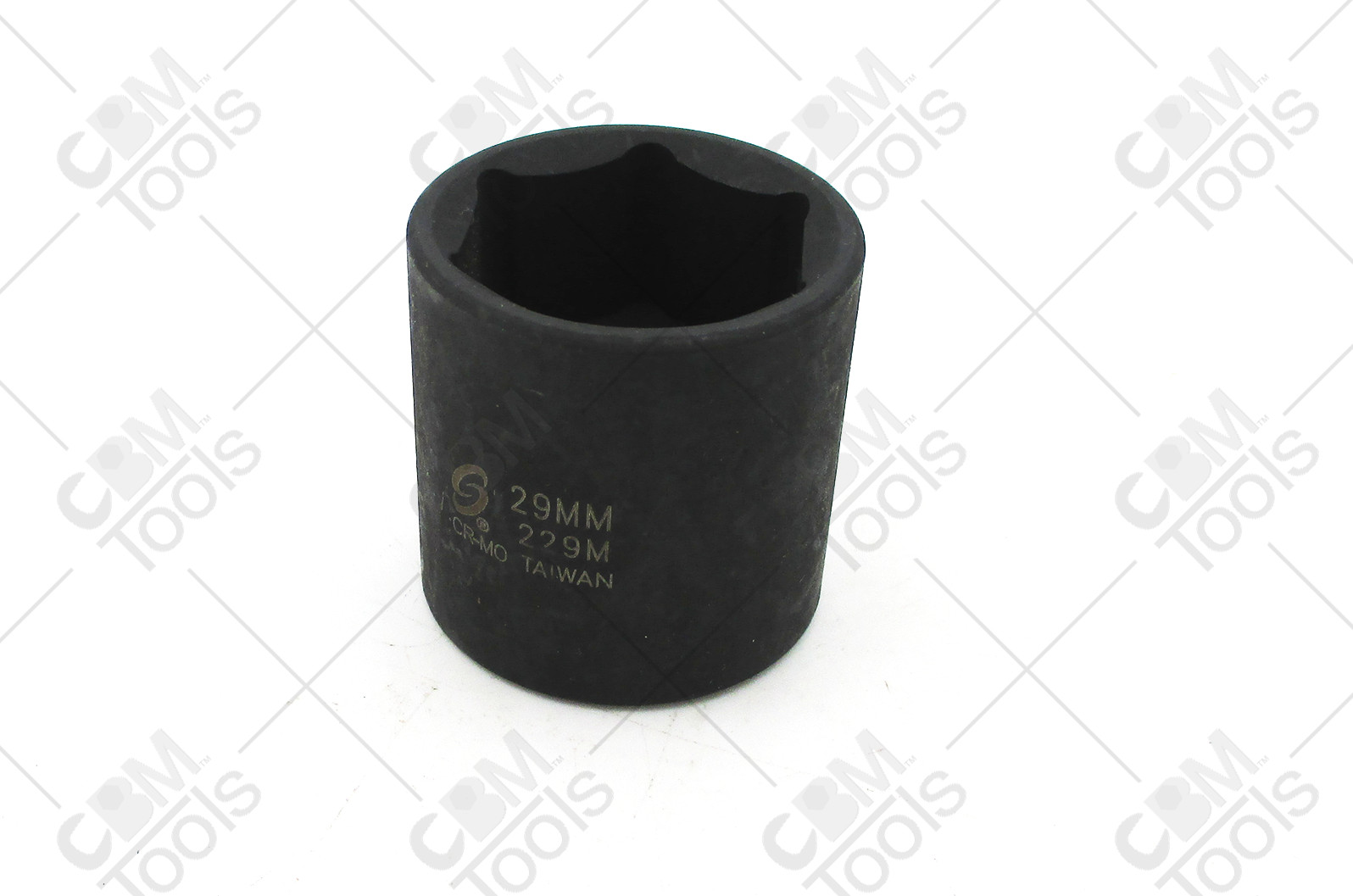 Sunex 229M – 1/2″ Drive – 29mm Standard Impact Socket – 6 Point – 1.5″ Length
