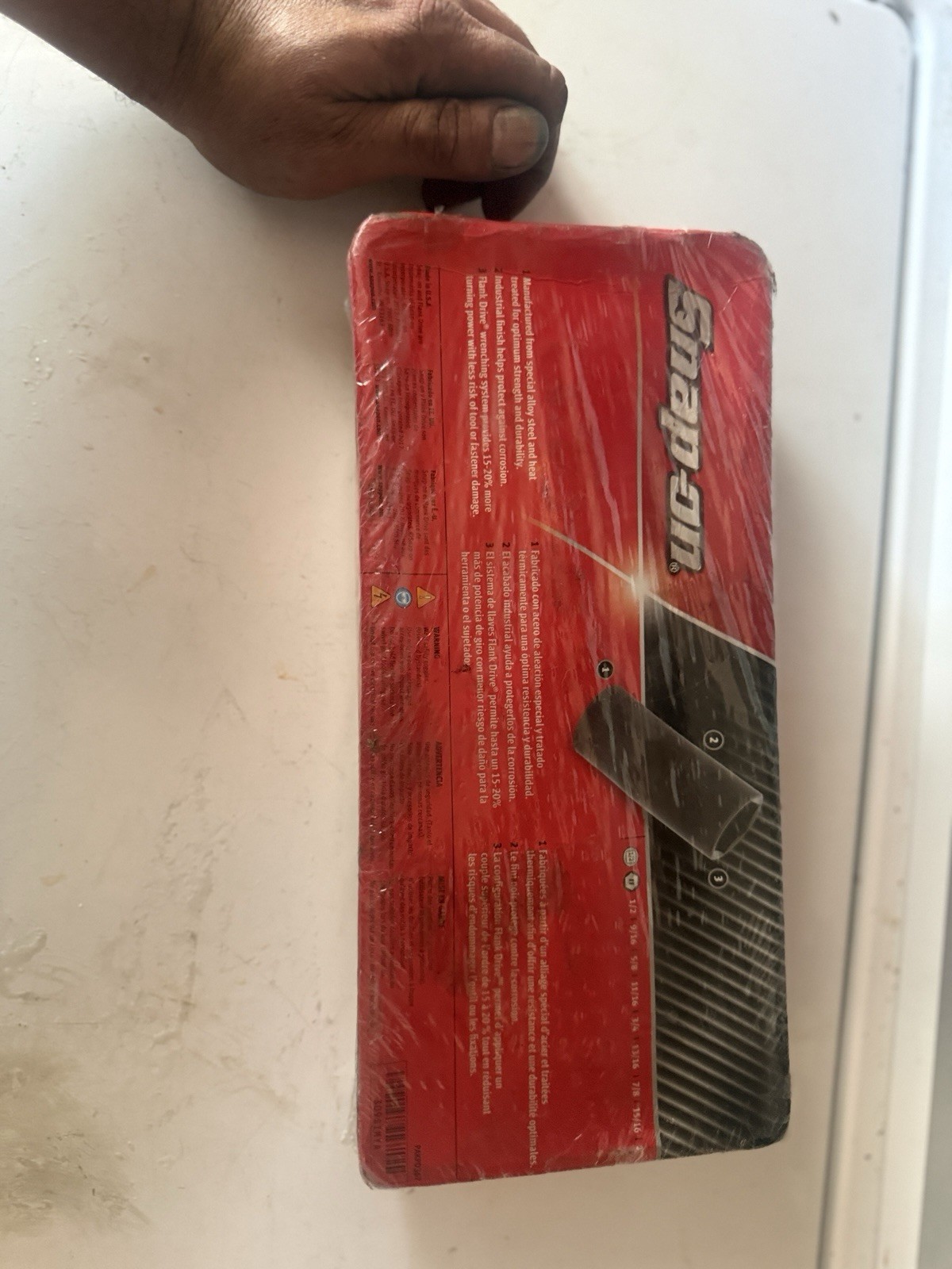 NEW Snap-on 1/2″ drive 1/2″ – 1″ 6-point DEEP Impact Socket Set 309SIMYA SEALED