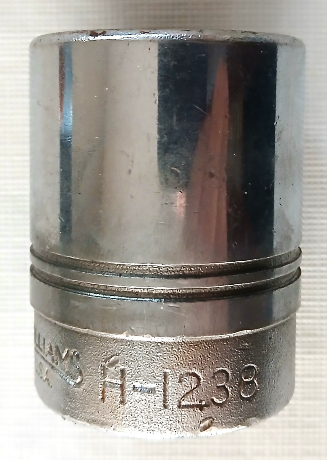WILLIAMS Socket H-1238 1 3/16 x 3/4 drive