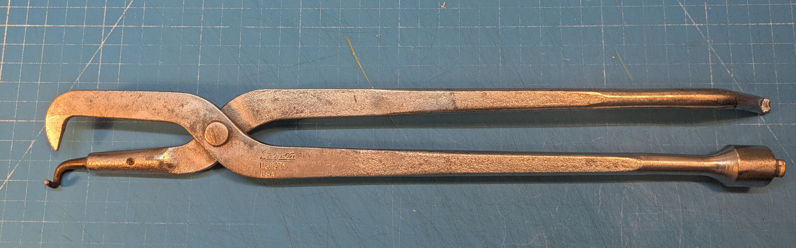 Vintage Snap On 131A Brake Shoe Pull-back Spring Pliers