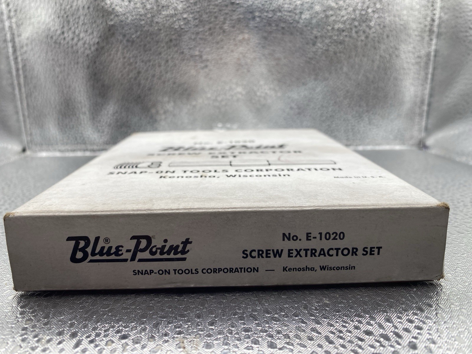 Vintage Blue Point Snap-On Screw Extractor Set No. E-1020 Complete in Case