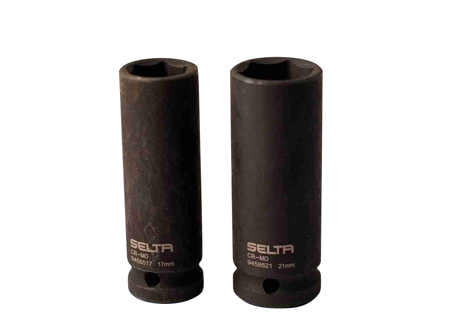 Selta Taiwan 1/2″ Dr 6PT 80mm Full Length Deep Impact Socket Individual 10-46mm