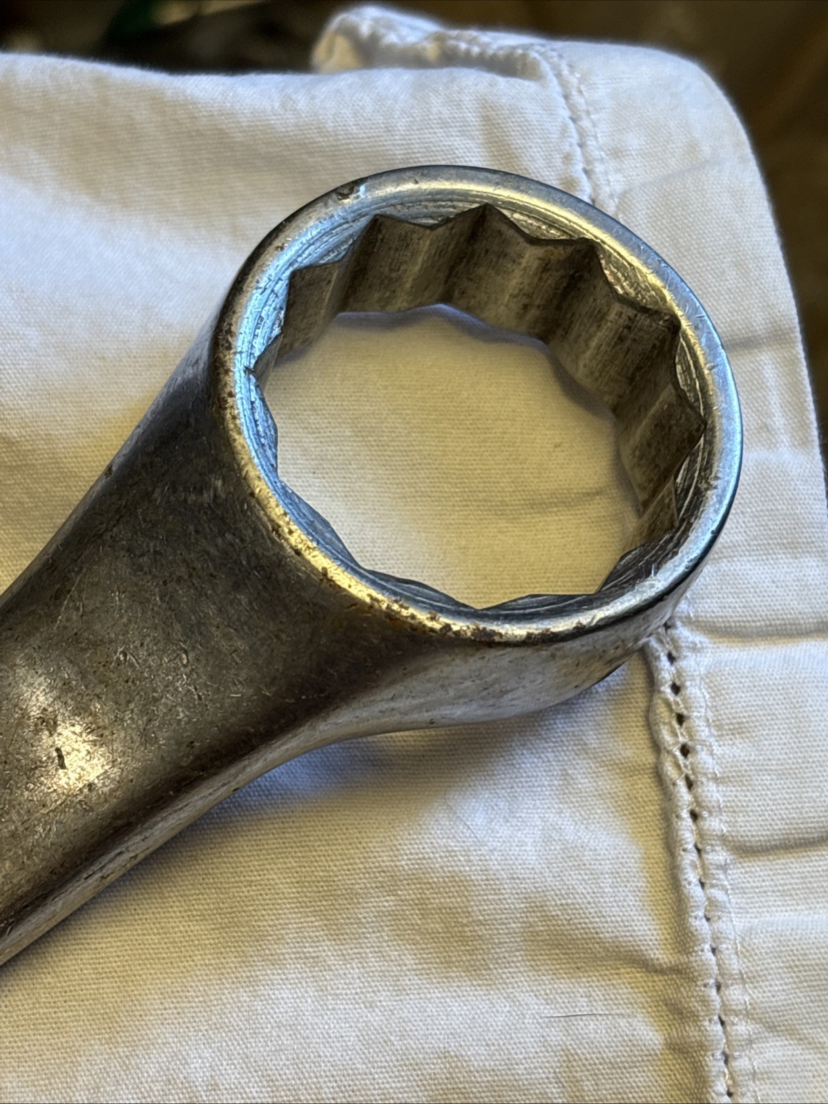 1966 Snap-on USA 12pt 1-7/16″ x 1-5/8″ Offset Combination Wrench XV-4652
