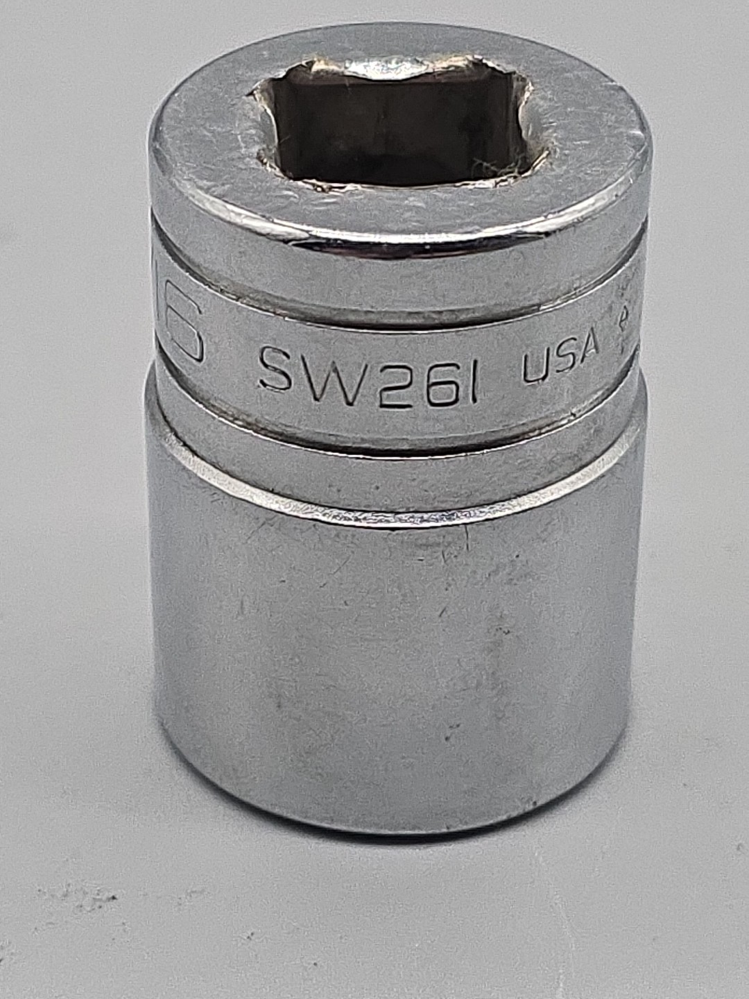 Snap-On Tools SW-261 1/2 Inch Drive 13/16″ 12 Point Socket USA