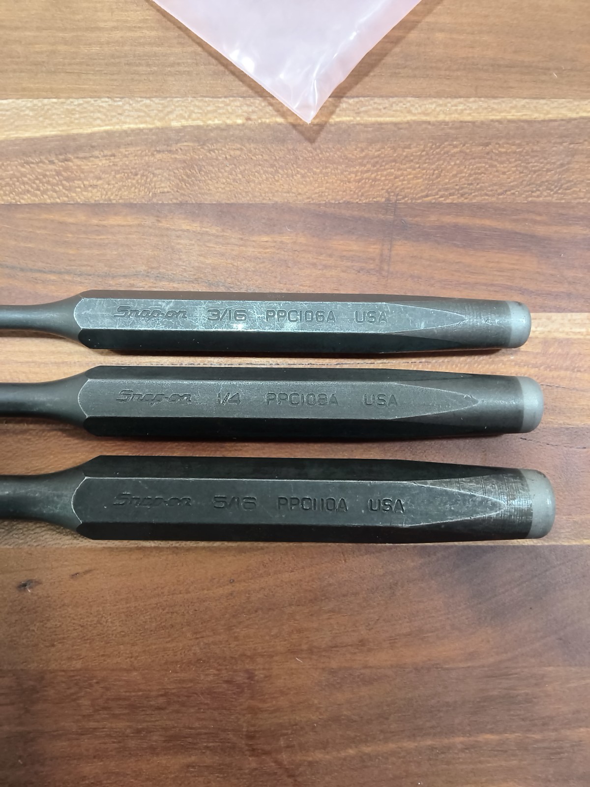 Snap on Pin Punches – Brand New – YOU CHOOSE