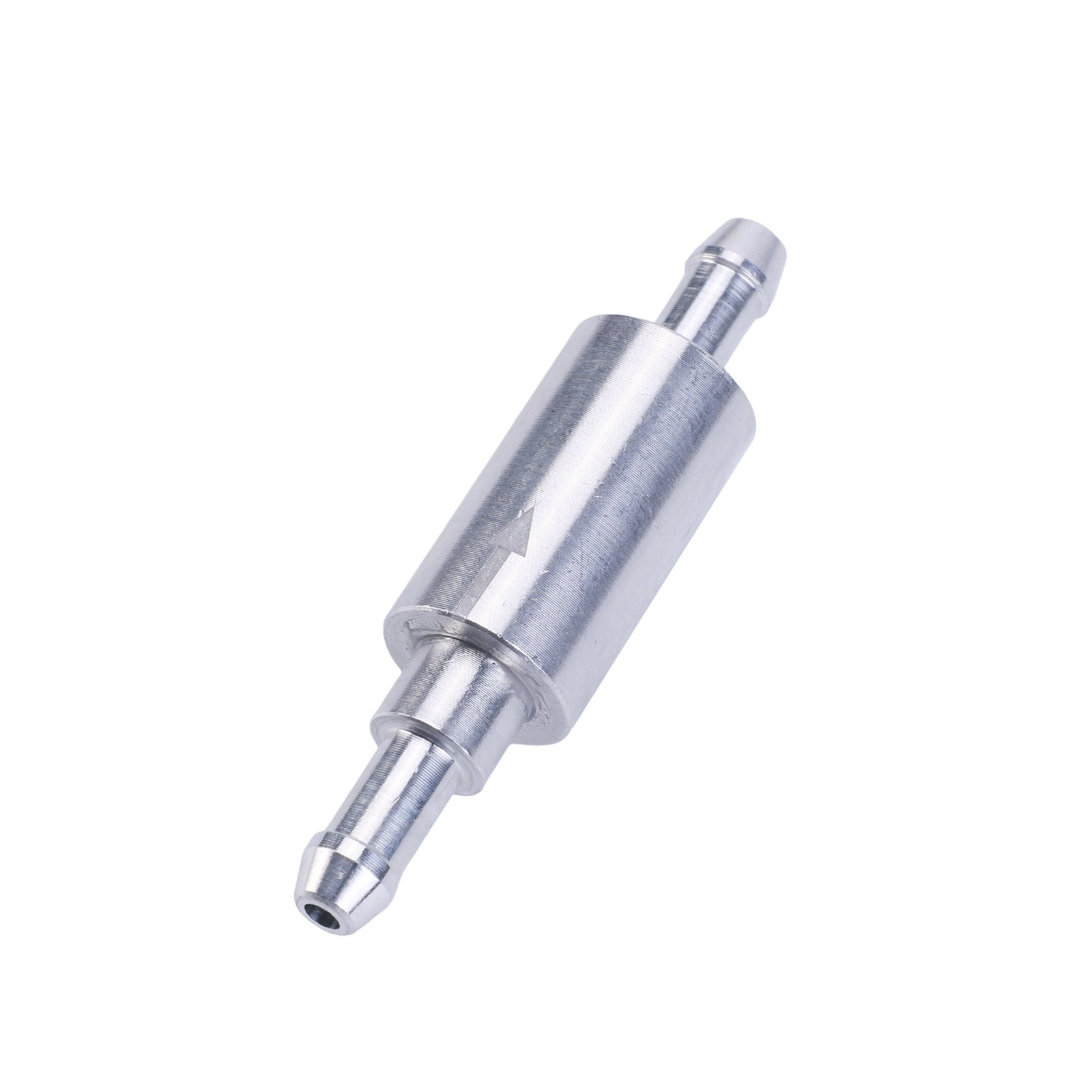 6 PCS BRAKE BLEEDER HOSE, ONE WAY CHECK VALVE TUBE BLEEDING TOOL KIT SILVER NEW