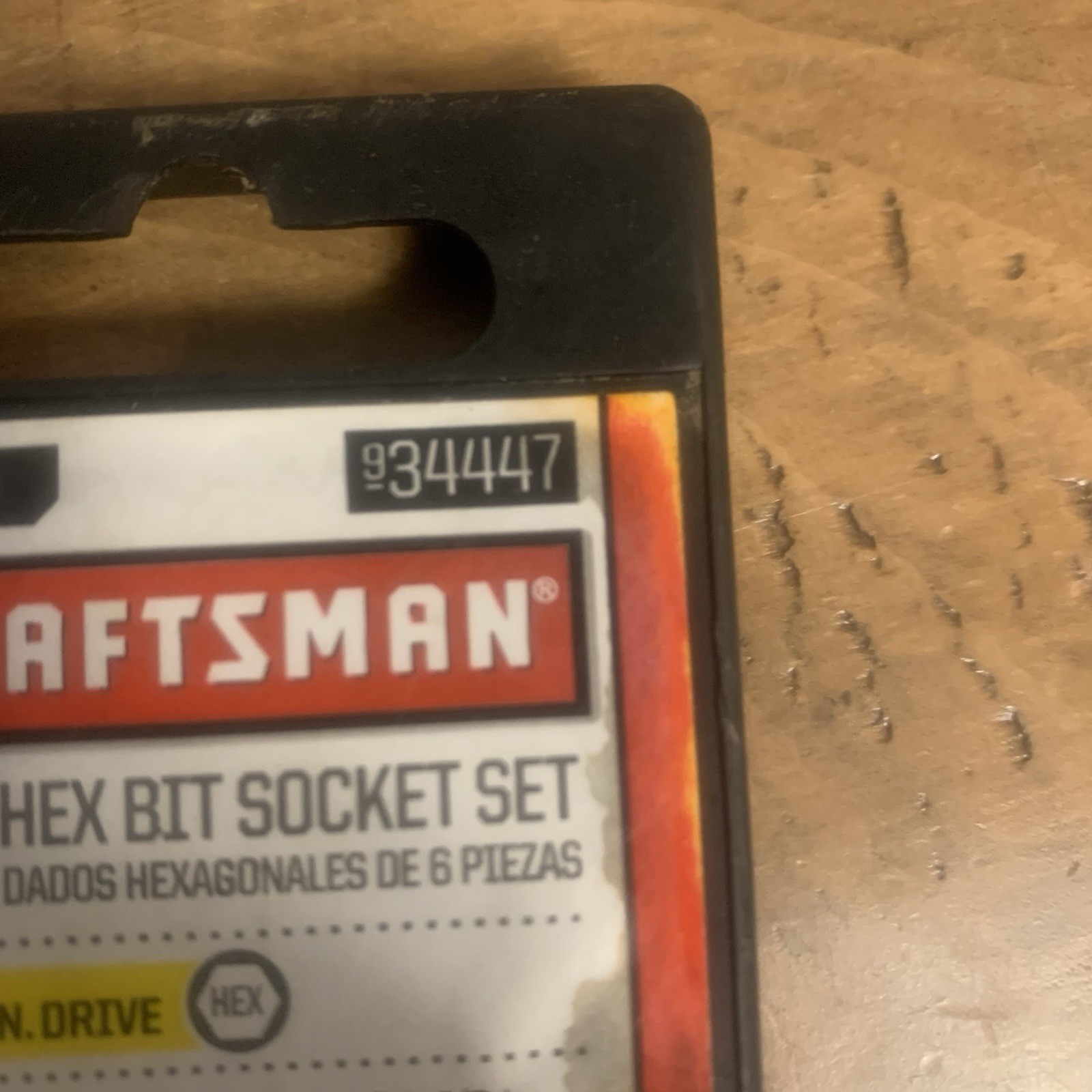 Craftsman Hex Bit 6 Piece Socket Set 34447