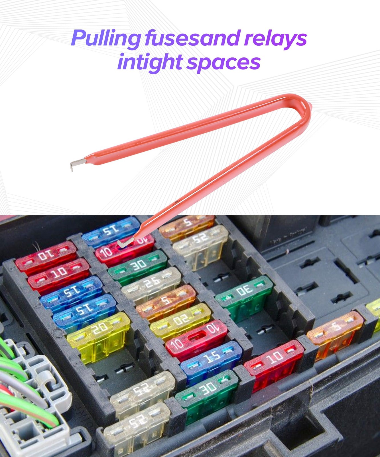 PAIYUE 4PCS Relay Puller Pliers,Car Accessories Fuse Puller…