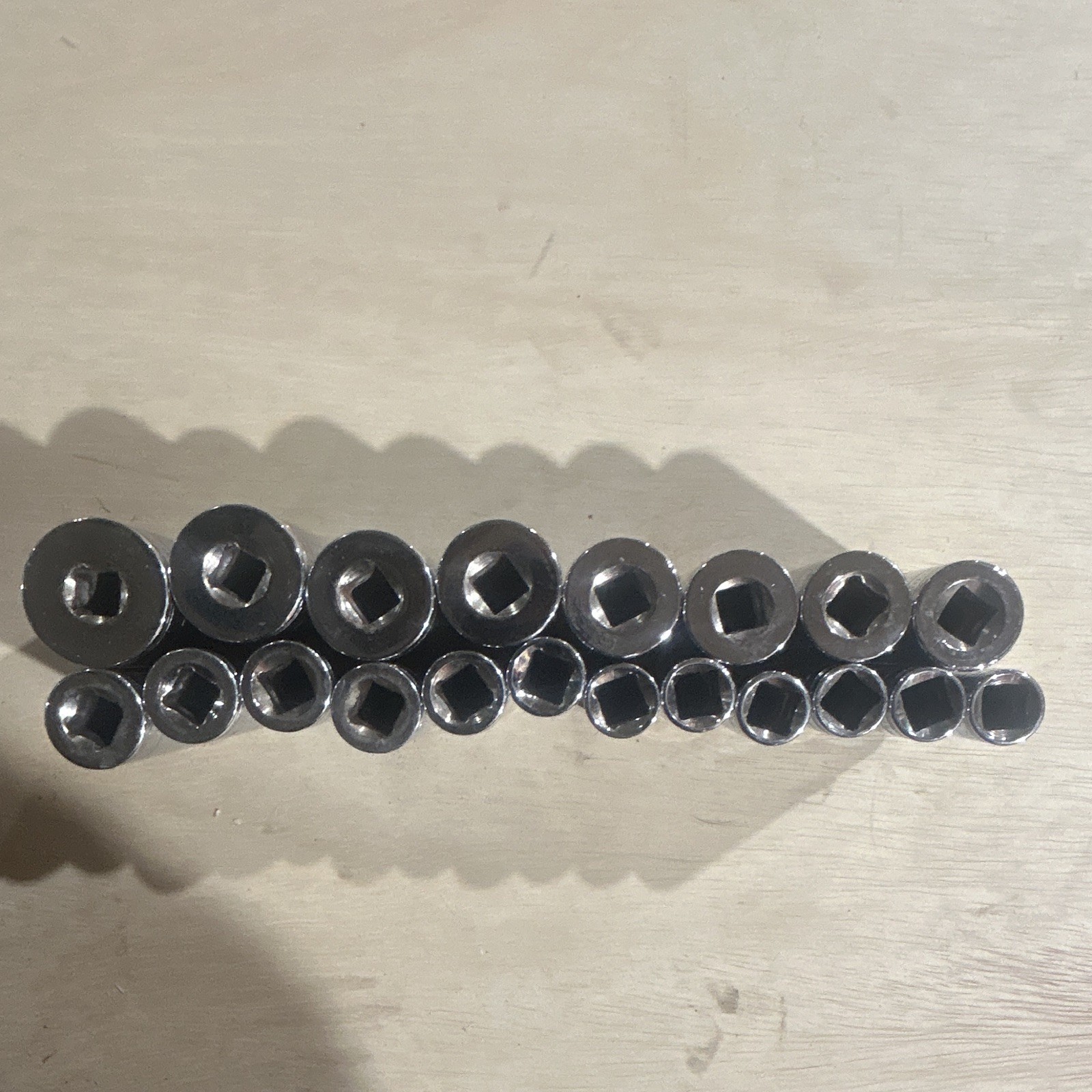 Sk 12 Point Metric Deep Socket Set 1/2” Drive