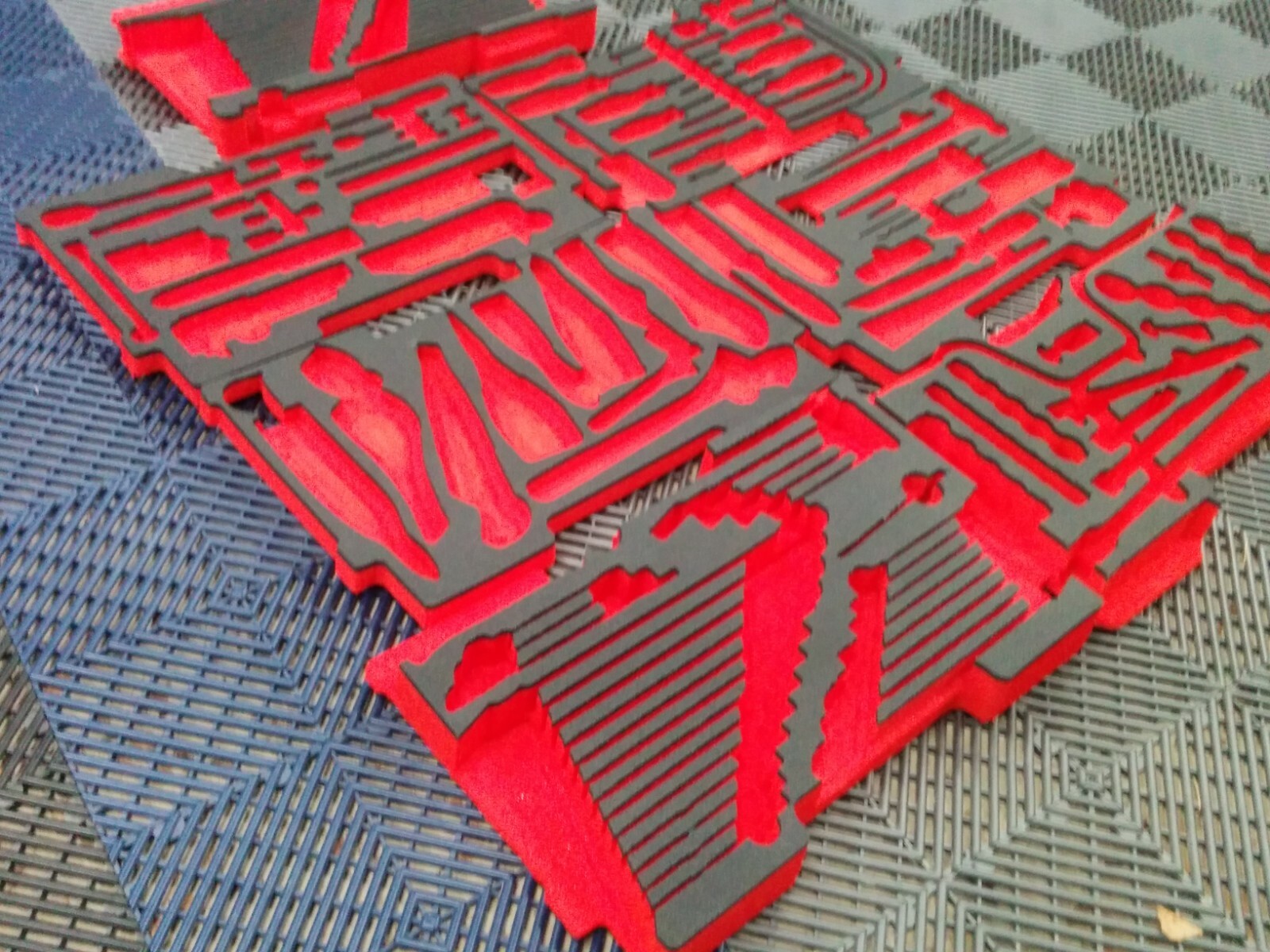 #al330 Snap-On GMTK General Mechanic’s Foam Cutouts 7pc Set 6 Drawer + Top