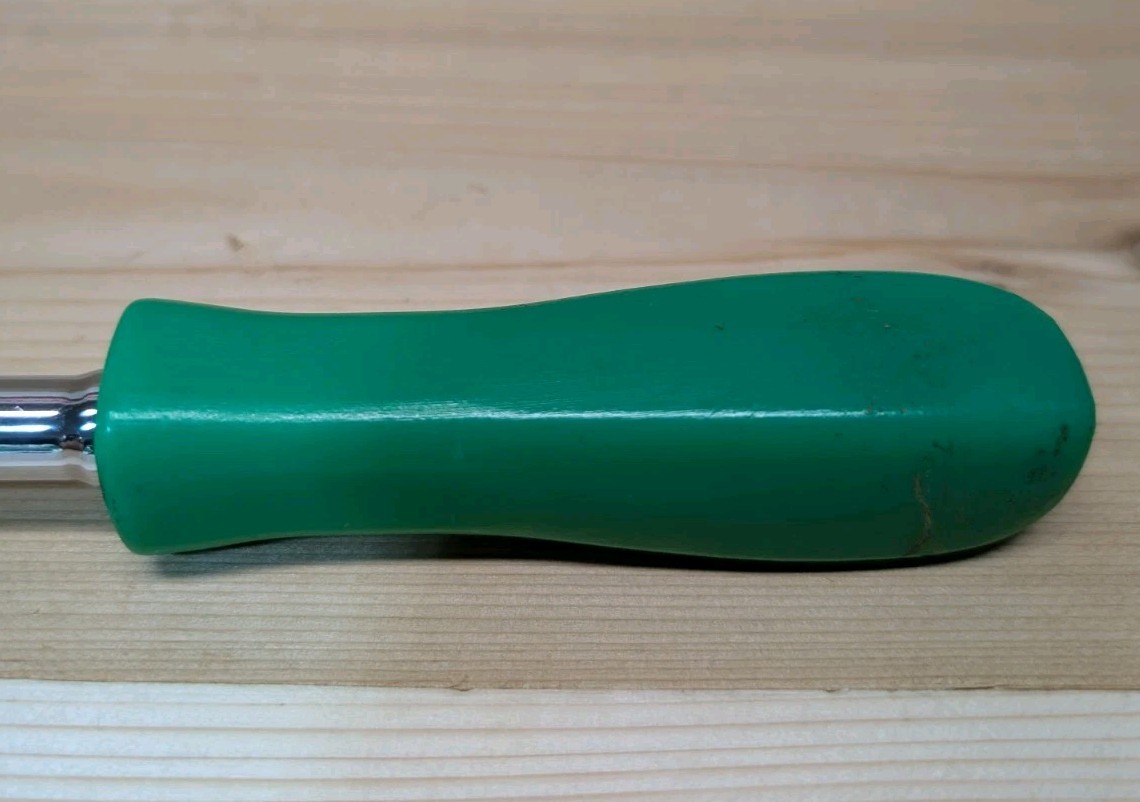 Matco Tools BR12TG 3/8″ Drive Long Green Handle Ratchet USA Excellent 11.5″