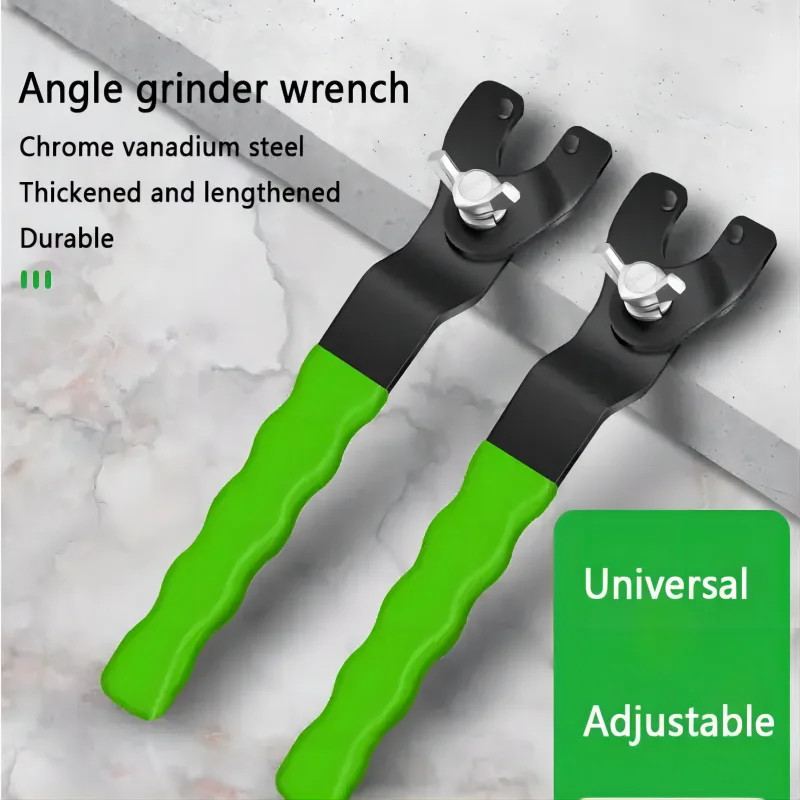 1PC Adjustable Angle Grinder Wrench 12mm/47mm Lock Nut Key Pin Spanner Wrench