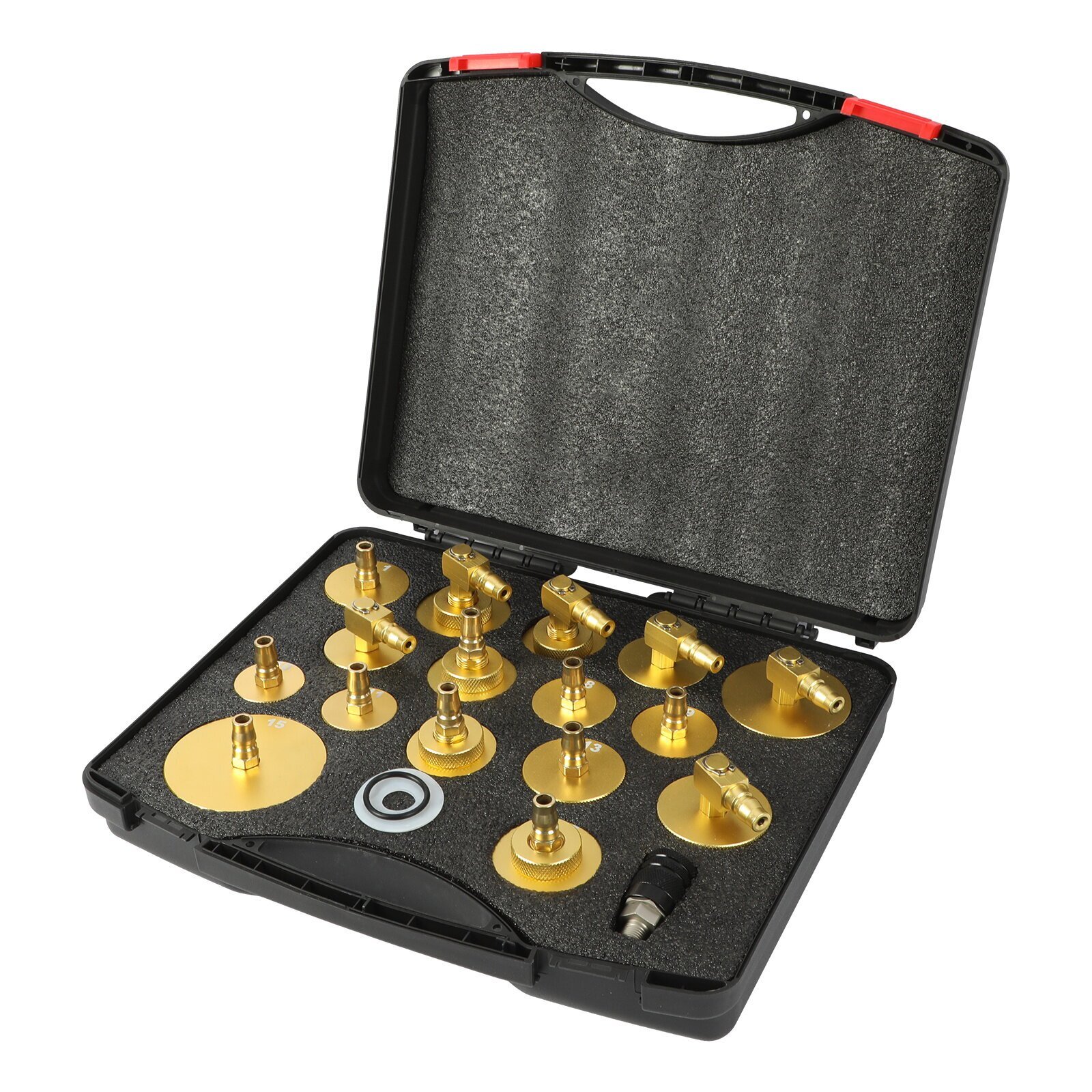 Brake Bleeder Kit Master Cylinder Adapters Set Brake Oil Fluid Bleeding Tools