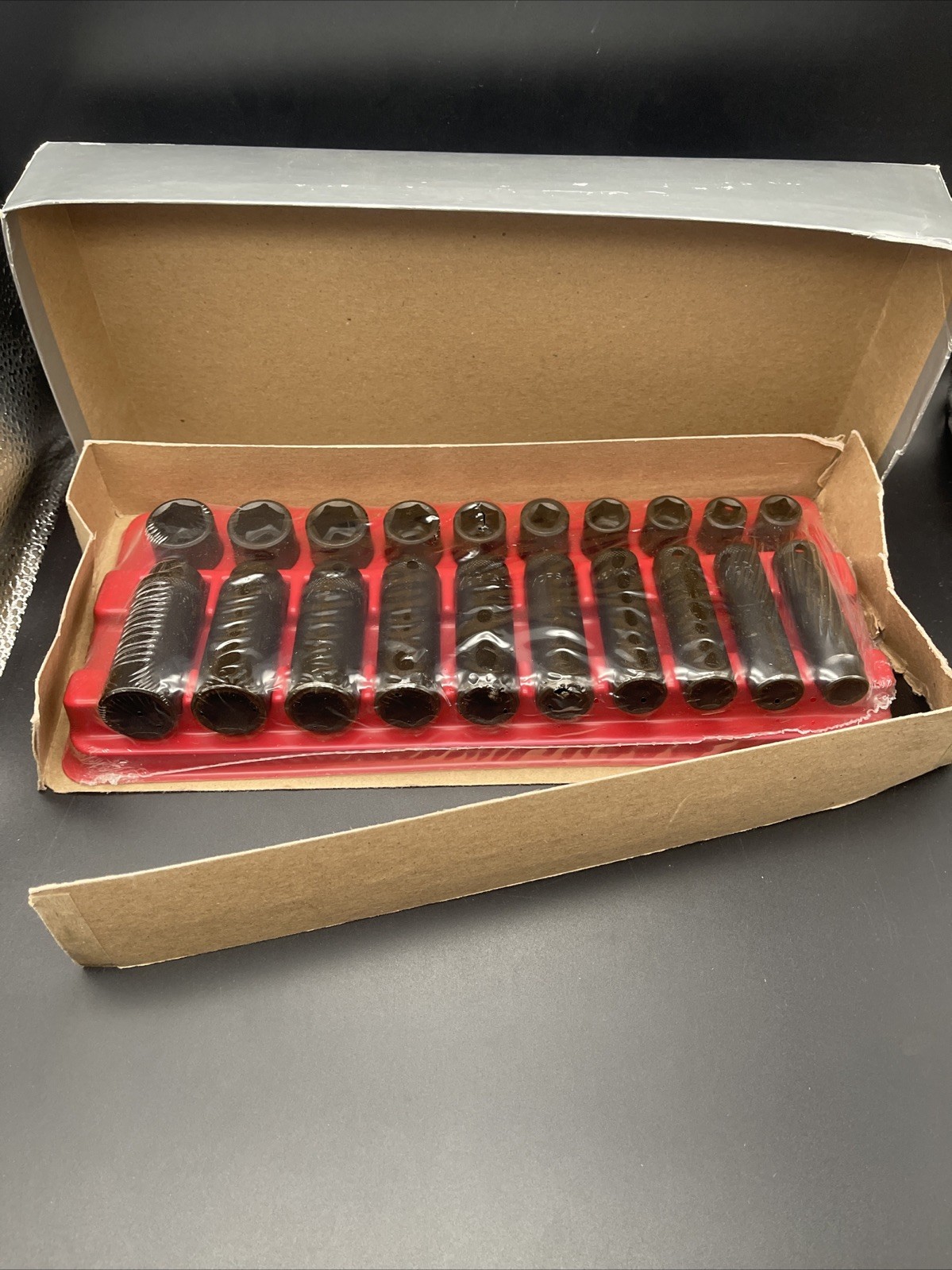 Mac Tools SXPM206PTR 20pc 3/8 Mac Drive Metric Impact Socket Set