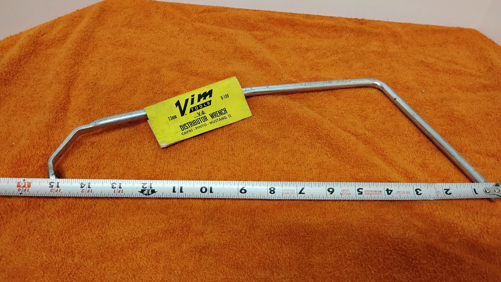 NOS VIM Tools V-109 Distributor Wrench 13mm V-6 (Capri-Pinto-Mustang II).