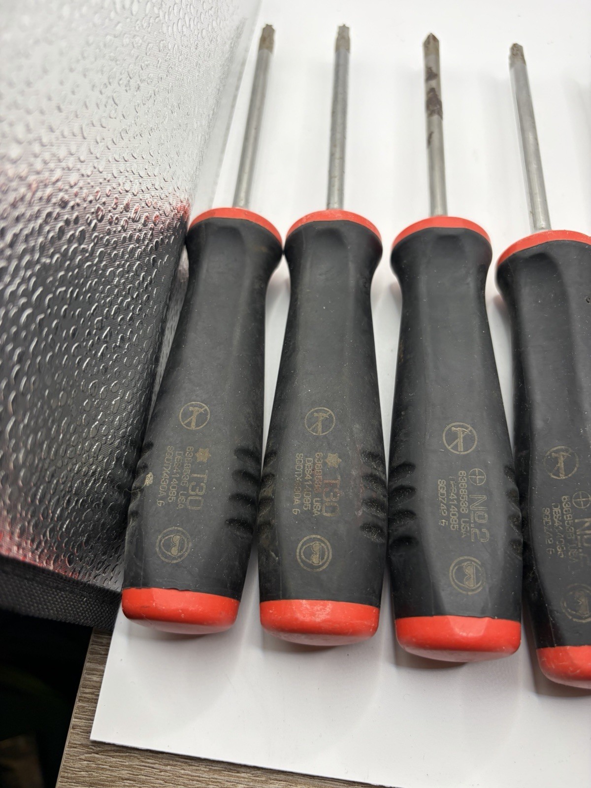 Lot of 9 Snap-On Tools Phillips Regular Torx Screwdriver