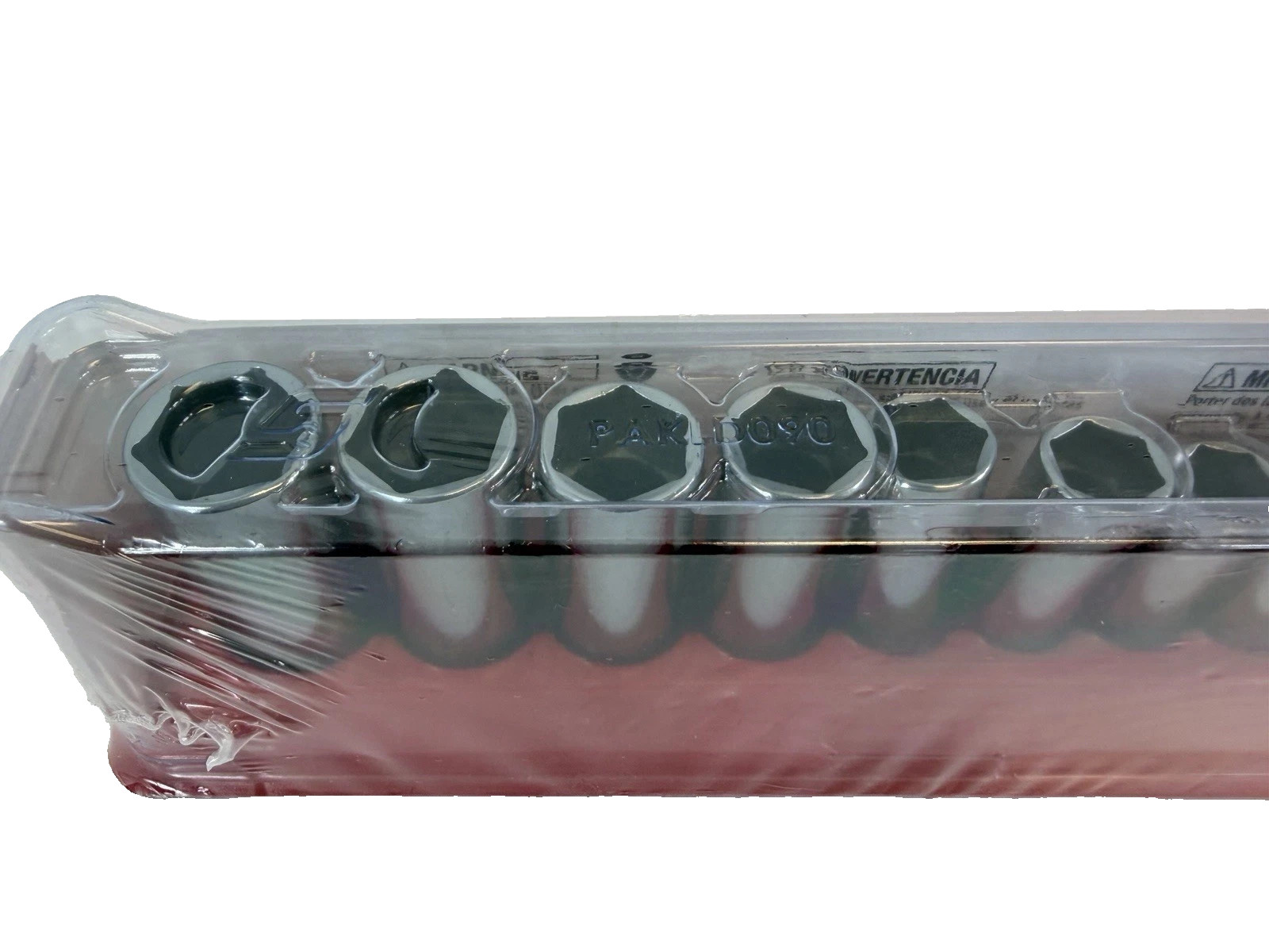 Snap-on 11 pc Tools 11pc 3/8″ Drive SAE 6 Point Deep Chrome Socket Set 211SFSY