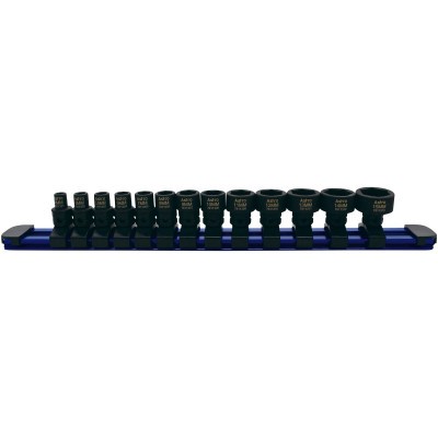 ASTRO 13-Piece 1/4” Drive Low Profile Nano Impact Sockets – Metric (78113)