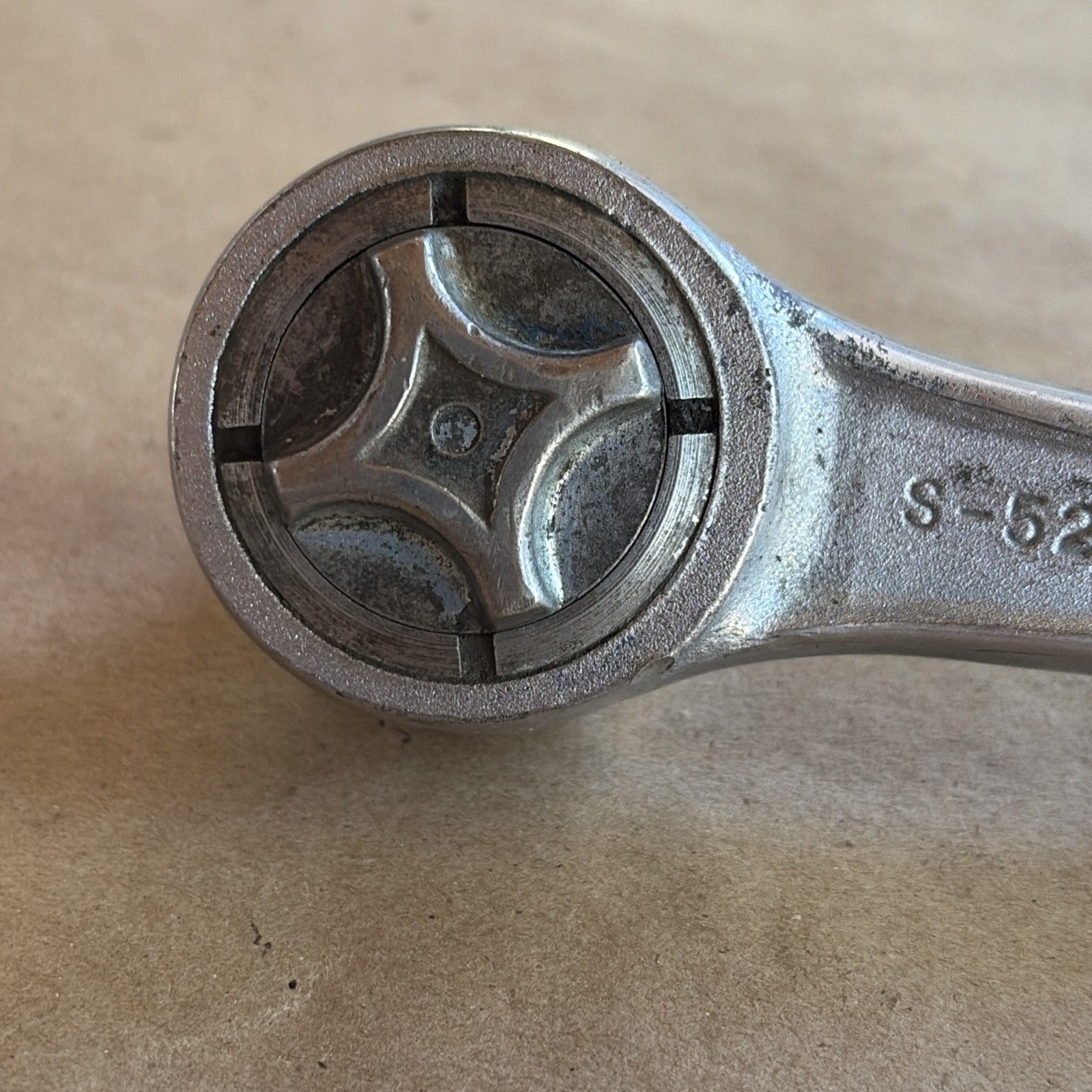Vintage J.H. Williams No. S-52 Superratchet 1/2″ Drive 11″ With Knurled Handle