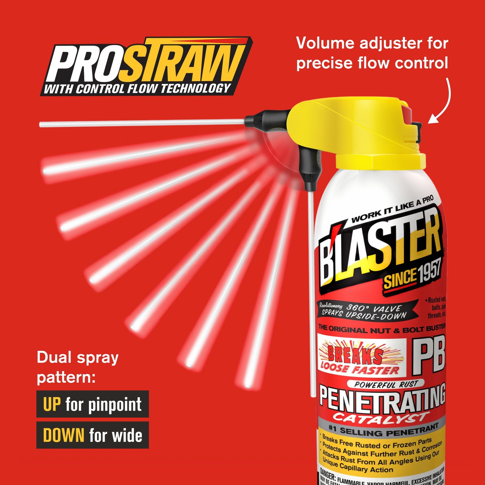 PB Blaster Penetrating Oil Spray, 11 oz Aerosol Cans (12-Pack) – Case of 12