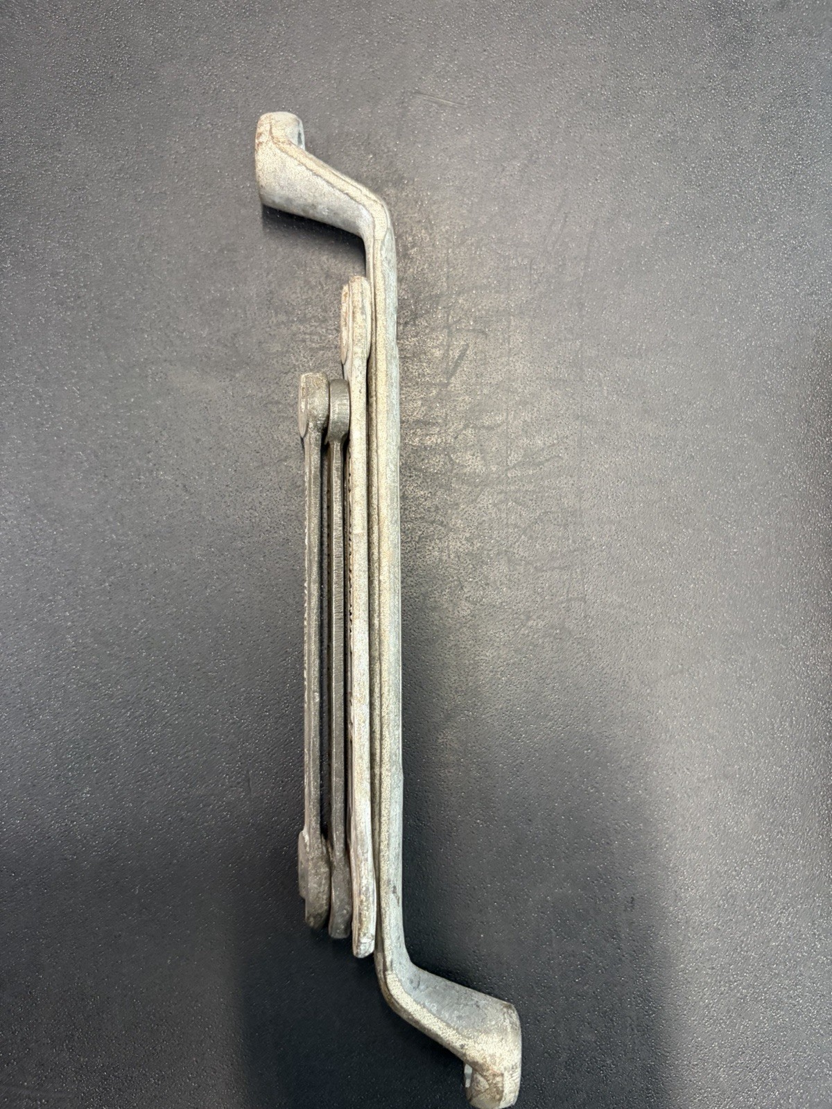 SOVIET VINTAGE WRENCH MADE IN USSR OPEN ENDED, Box Metric